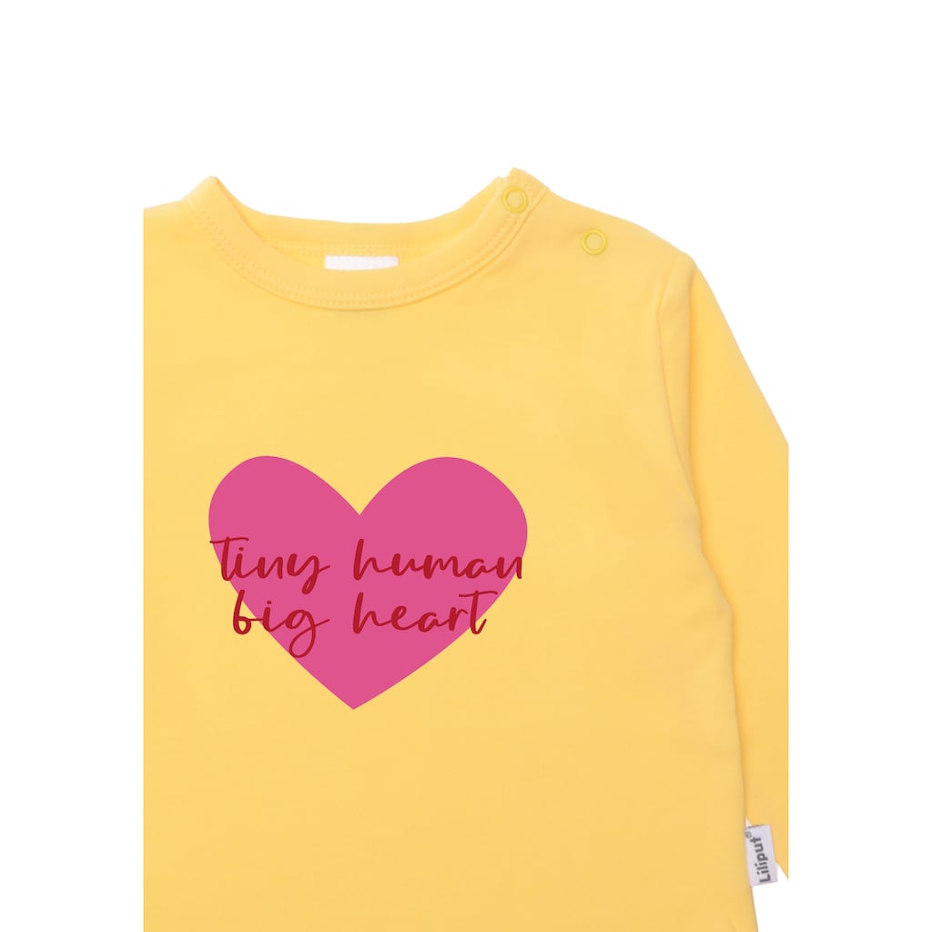 Liliput Langarmshirt »Tiny Human«, (2 tlg.)