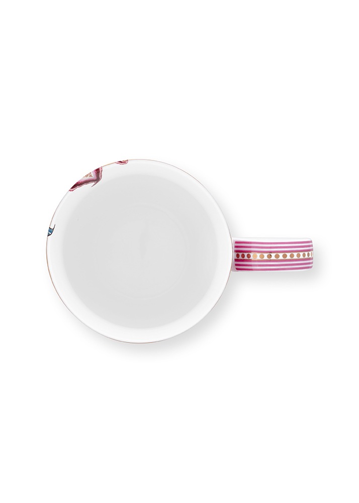 PiP Studio Becher »Flower Festival«, (Set, 4 tlg.), Kaffeetassen im 4er Set, Blumenfest, 450 ml