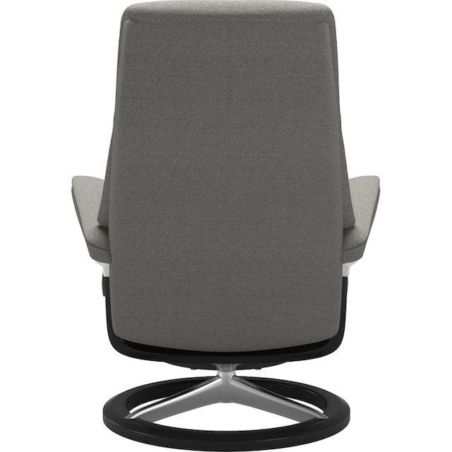 Stressless® Relaxsessel »View«, (Set, Relaxsessel mit Hocker), mit  Signature Base, Größe M,Gestell Schwarz kaufen | BAUR