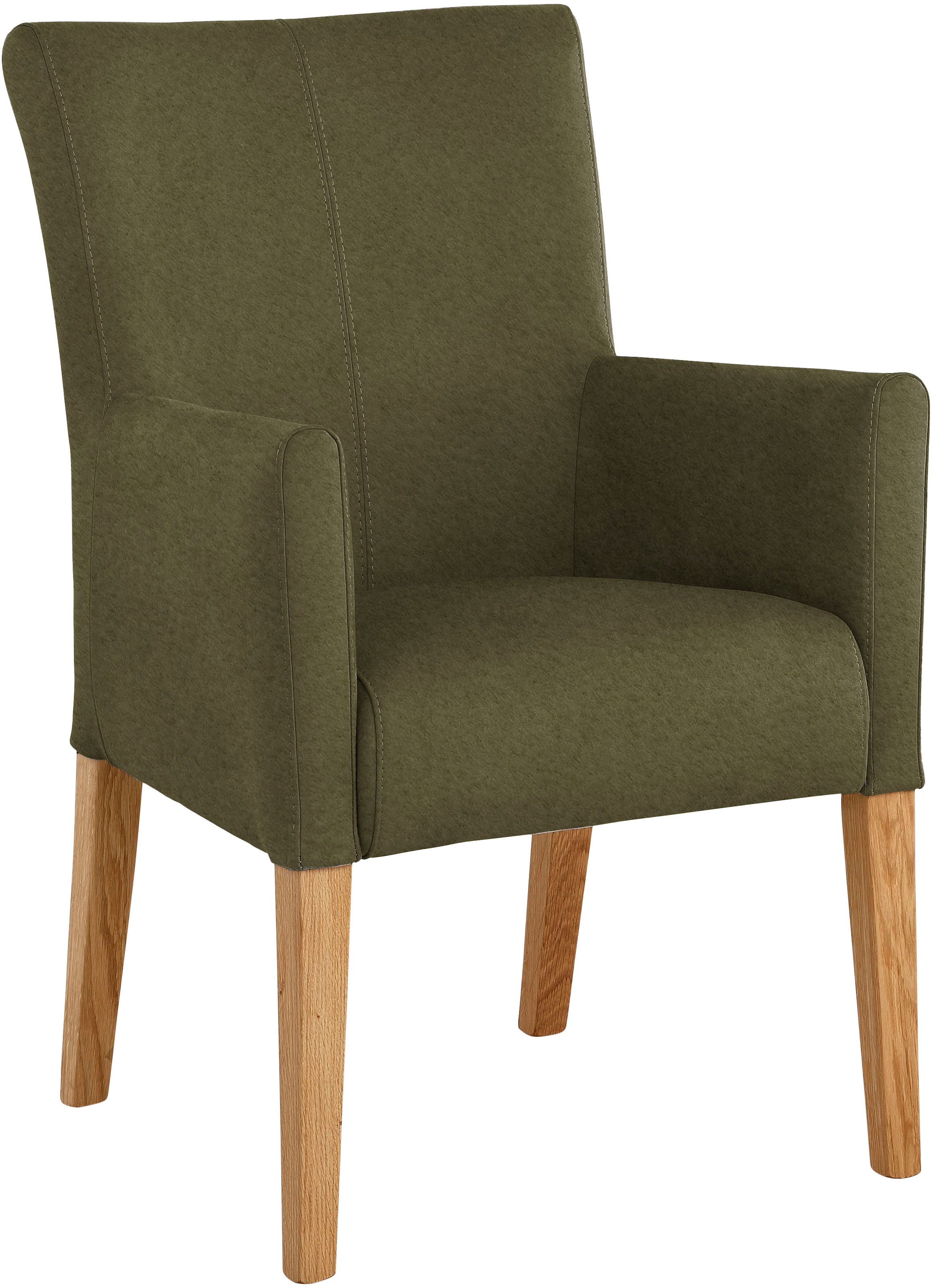 Home affaire Armlehnstuhl "King" () Esszimmerstuhl mit bequemer Polsterung, günstig online kaufen