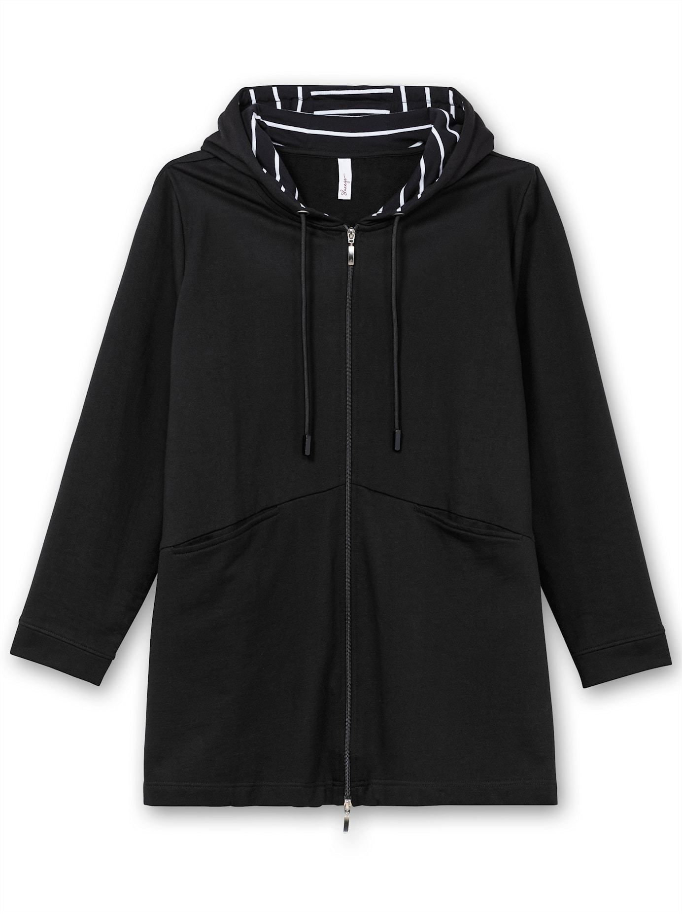 Sheego Shirtjacke »Sweatjacke«, (1 tlg.)
