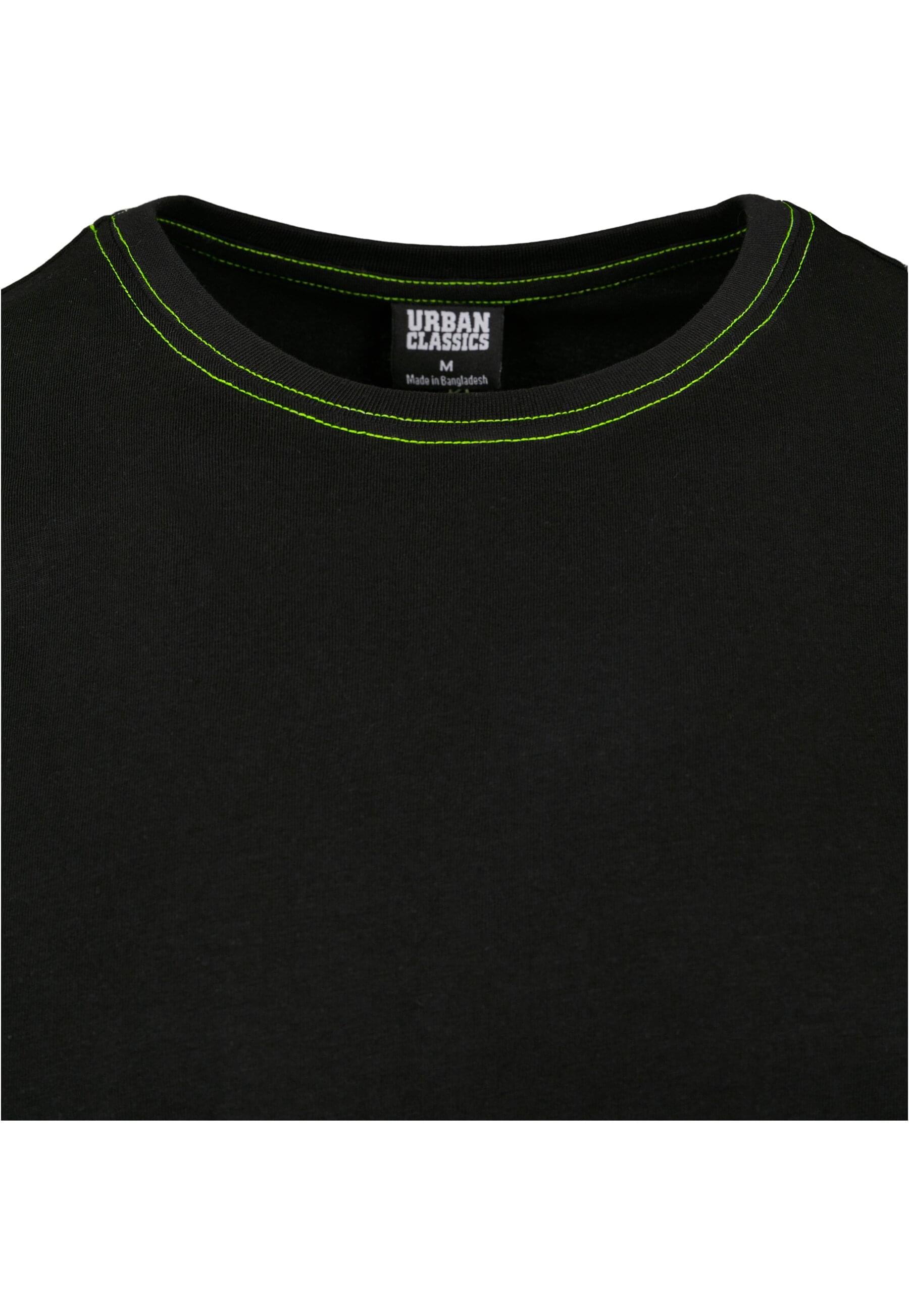 URBAN CLASSICS Kurzarmshirt »Urban Classics Herren Heavy Oversized Contrast Stitch Tee«, (1 tlg.)