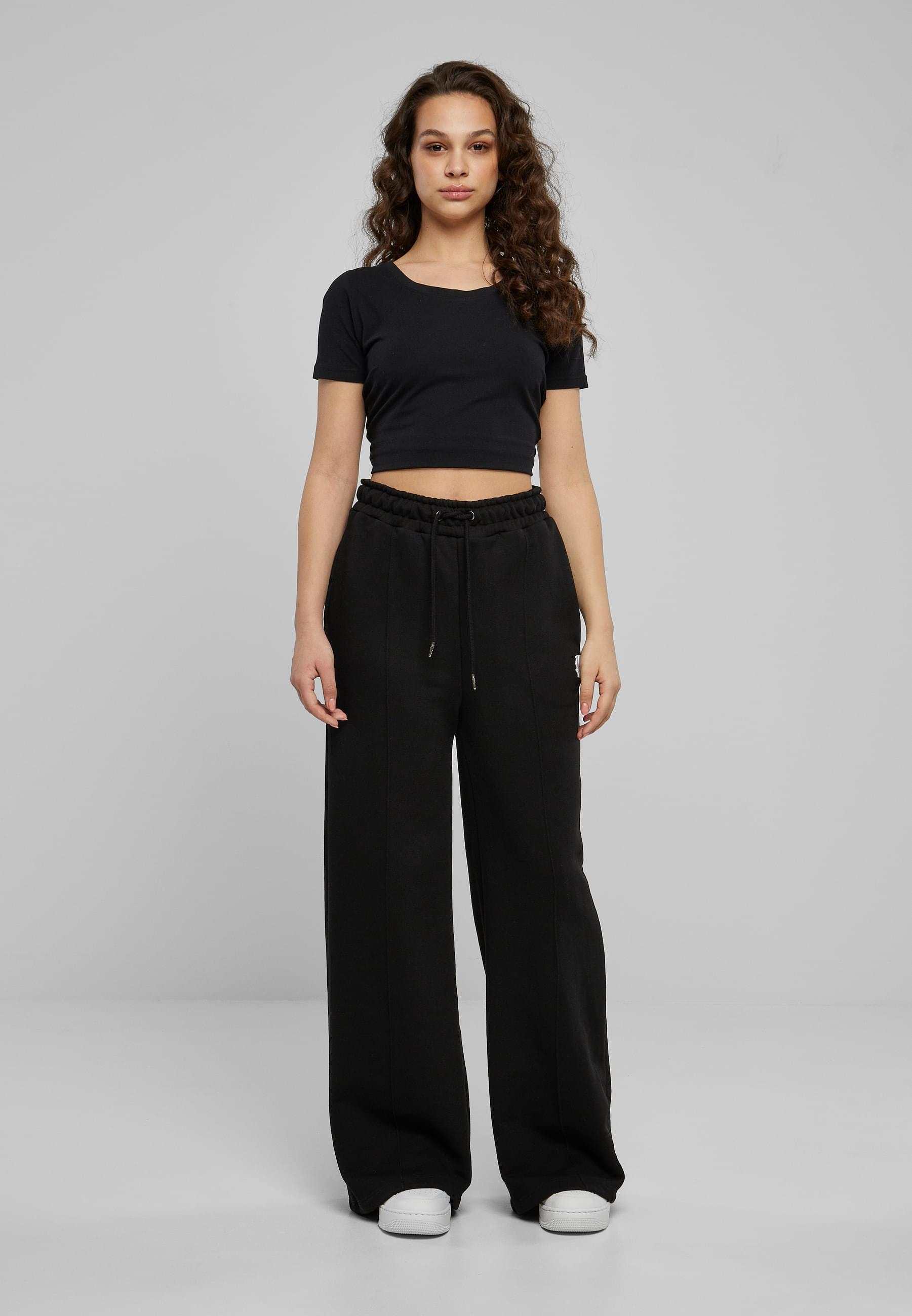 Karl Kani Jogginghose »Karl Kani Damen KW231-007-2 KK OG Wide Leg Sweat Pants black«, (1 tlg.)