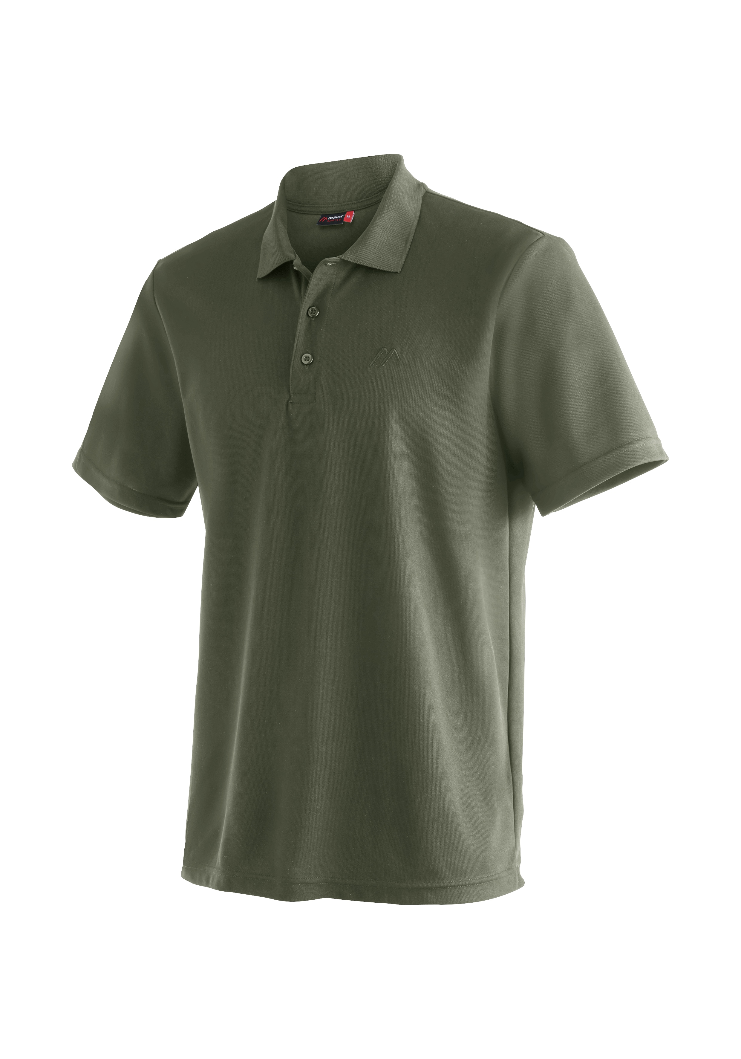 Maier Sports Poloshirt "Ulrich" Herren Polo kurzarm, leichtes Shirt, Funktionsshirt mit Kragen Reg Fit