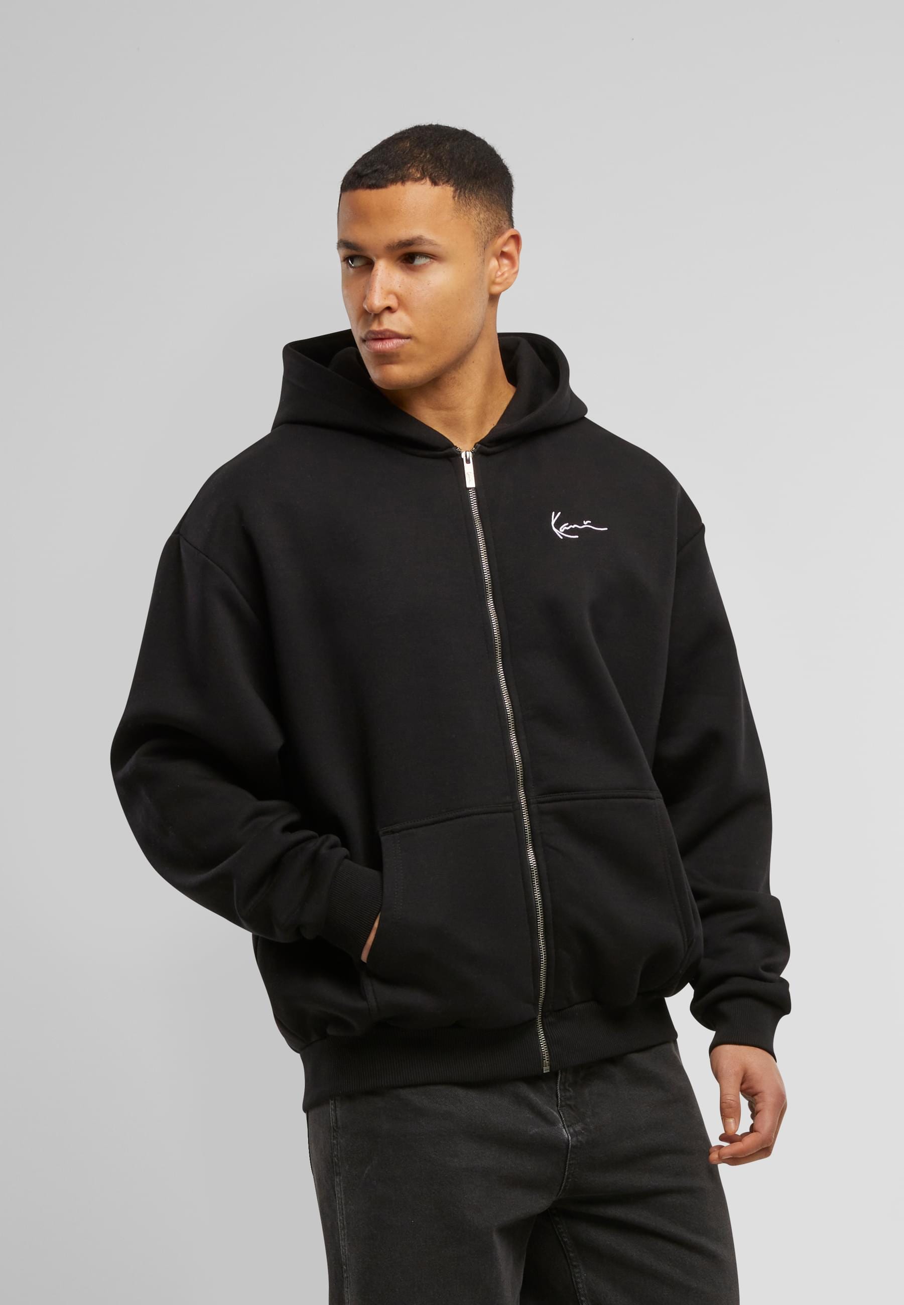 Karl Kani Sweatjacke »Karl Kani Karl Kani Chest Signature Essential OS Zip Hoodie«