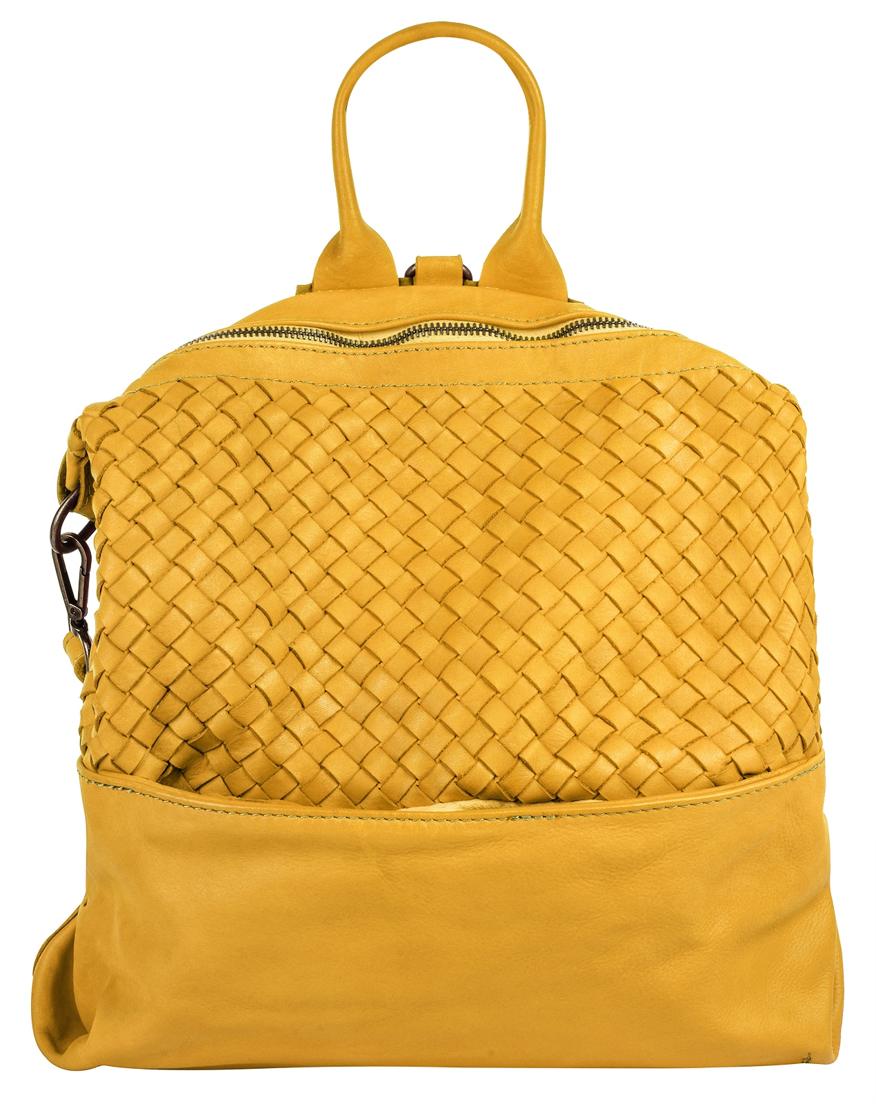 Samantha Look Cityrucksack, echt Leder, Made in Italy