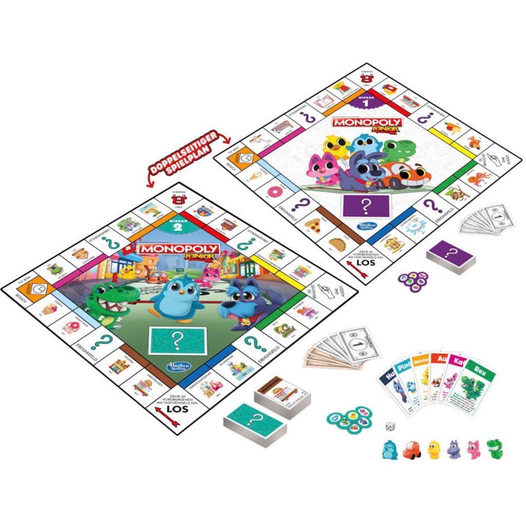 Hasbro Spiel »Monopoly Junior 2in1«