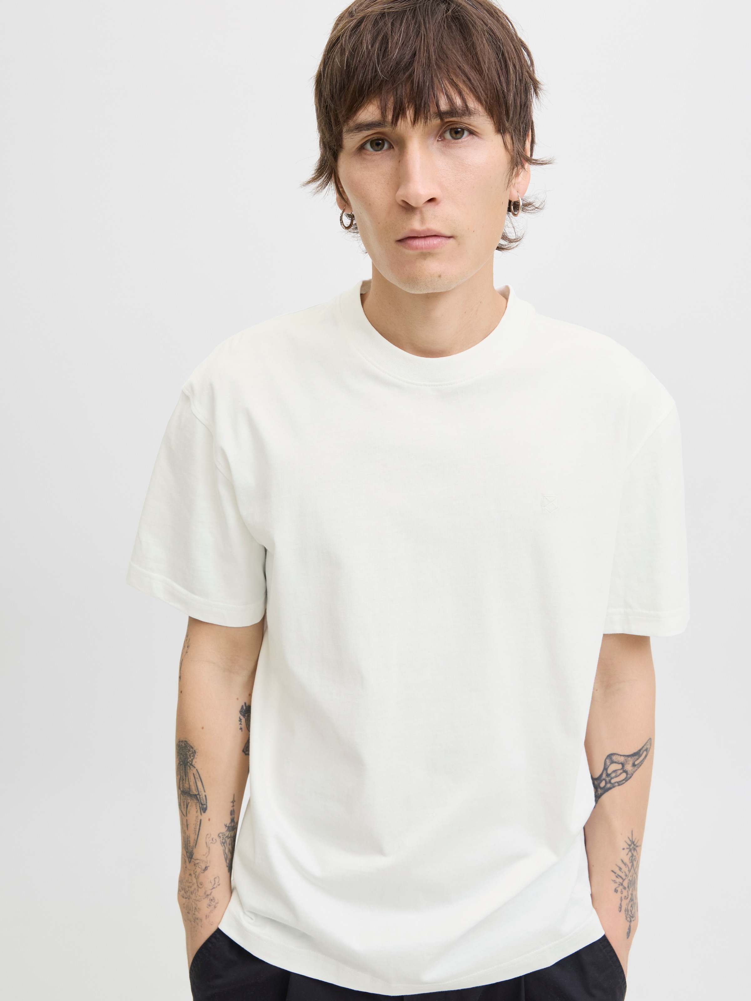 Jack & Jones Rundhalsshirt "JPRCCLOGAN SS TEE CREW NECK SN" günstig online kaufen