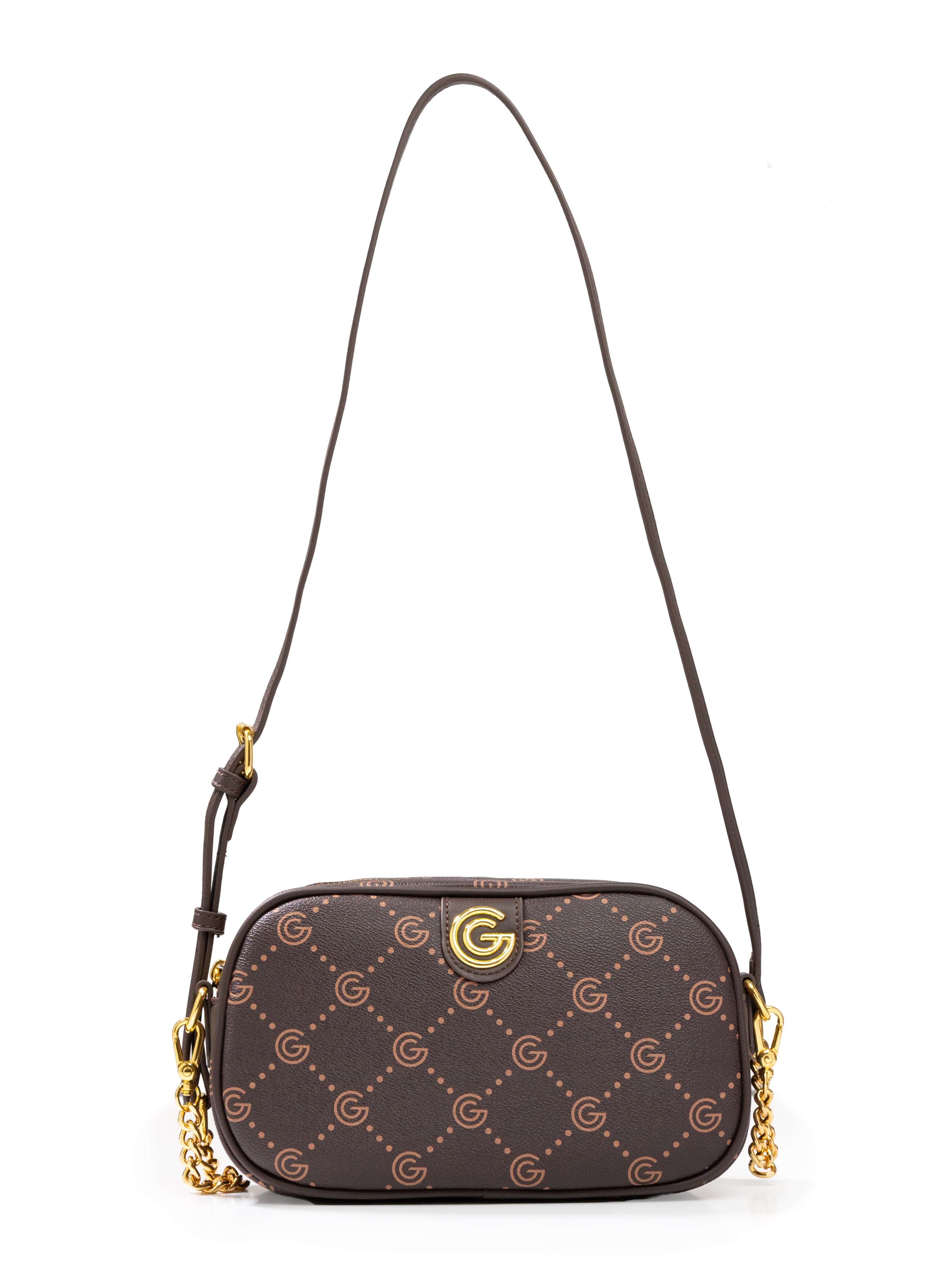 GABRIELLA G By Gabriella Gucci Umhängetasche "VALENCIA" Damen Umhängetasche, Handtasche, Tragetasche mit Logoverzierung