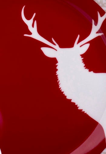 Retsch Arzberg Kombiservice »Geschirr-Set, Service Nordic Reindeer, Winter, Advent, Weihnachten«, (Set, 16 tlg.), Rentier-Design, 16 Teile, für 4 Personen