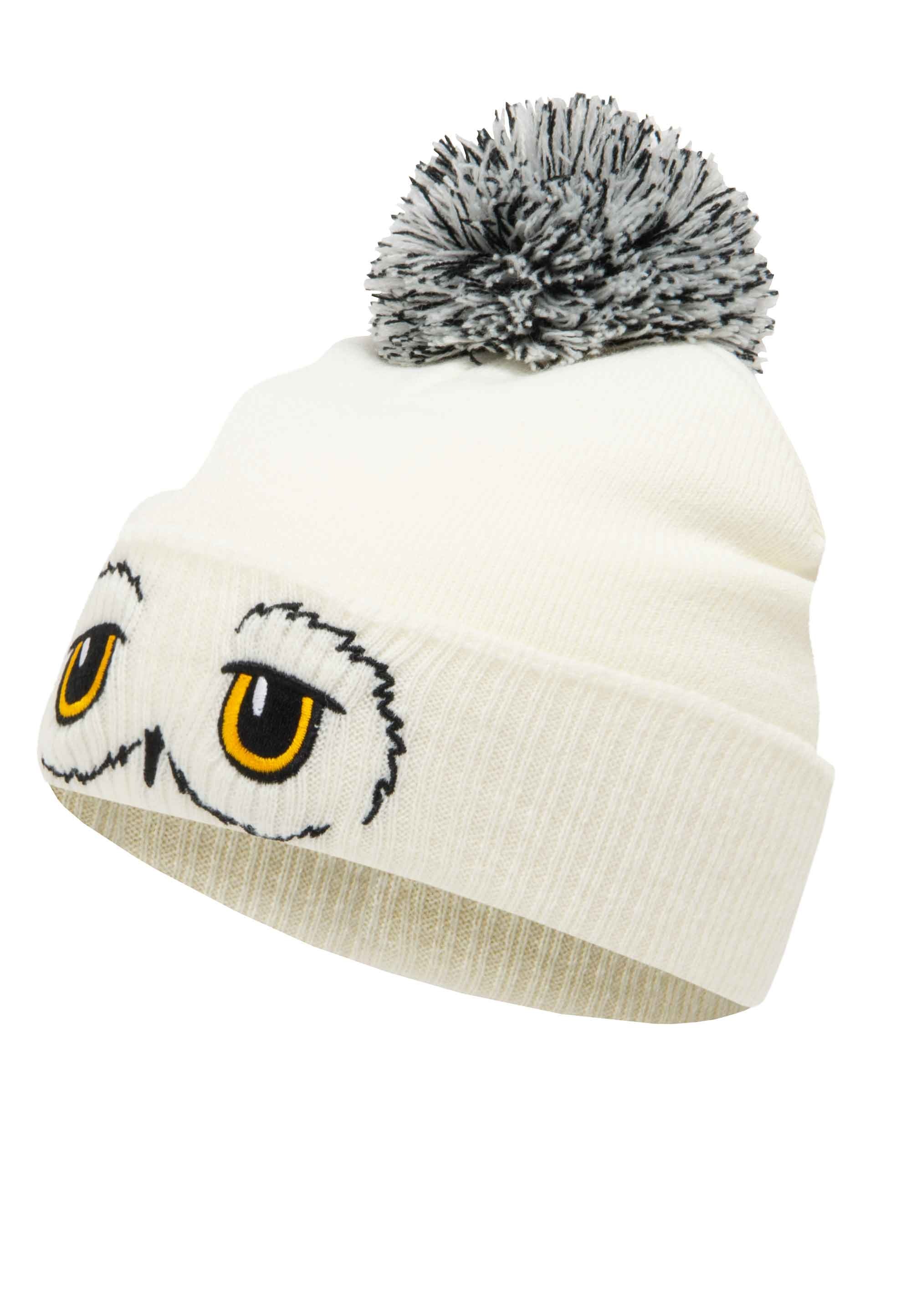 LOGOSHIRT Strickmütze »Harry Potter - Hedwig«, mit lizenzierter Stickerei