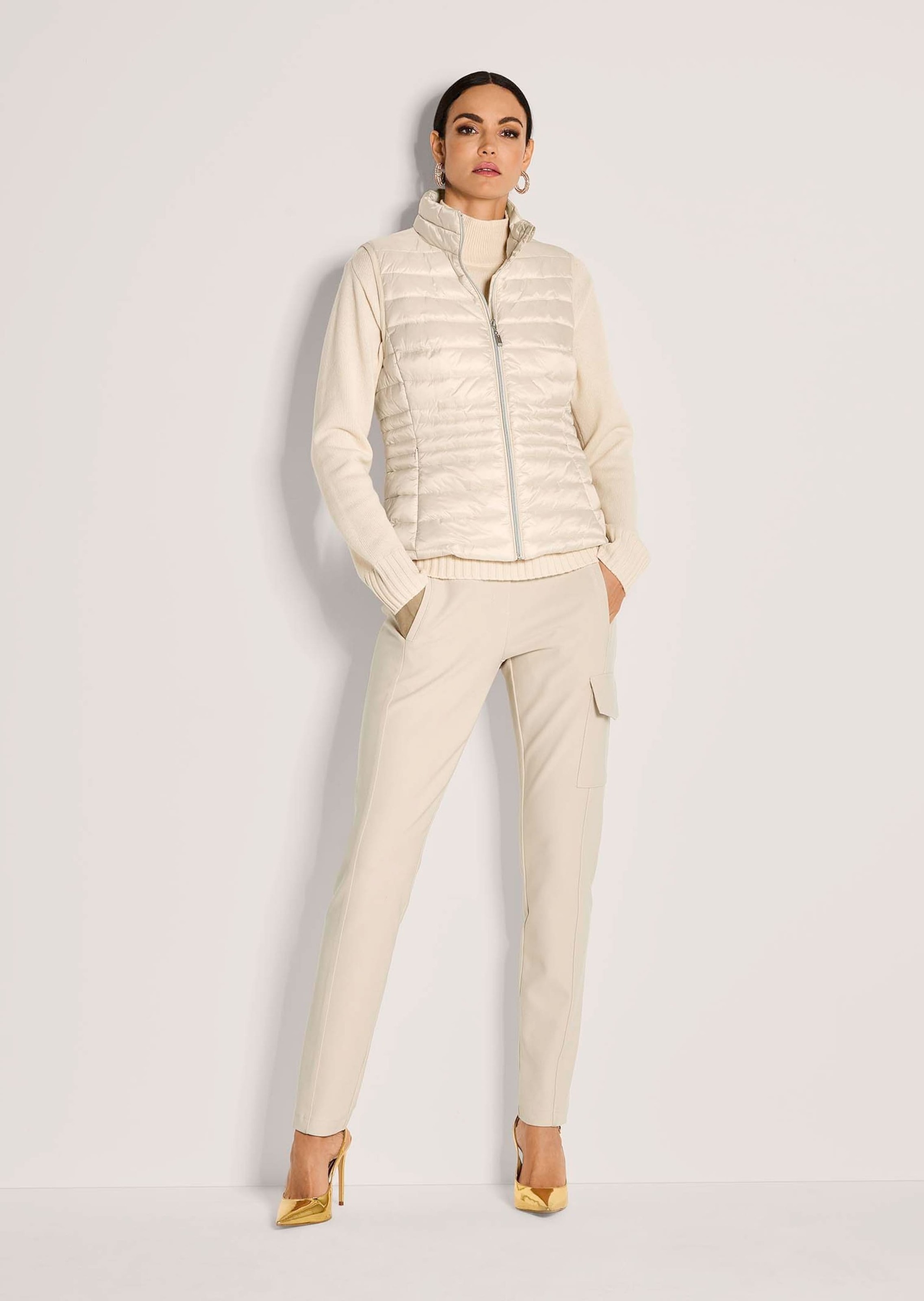 MADELEINE Kurzweste "Steppweste Verkürzte Steppweste für Damen" Steppweste günstig online kaufen