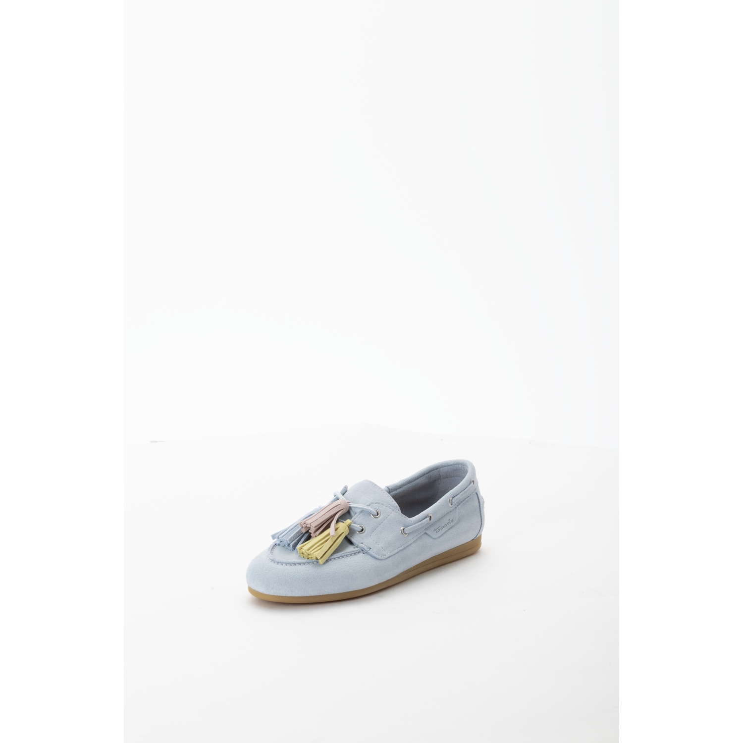 Tamaris Bootsschuh  Slipper, Schlupfschuh, mit farbigen Quasten