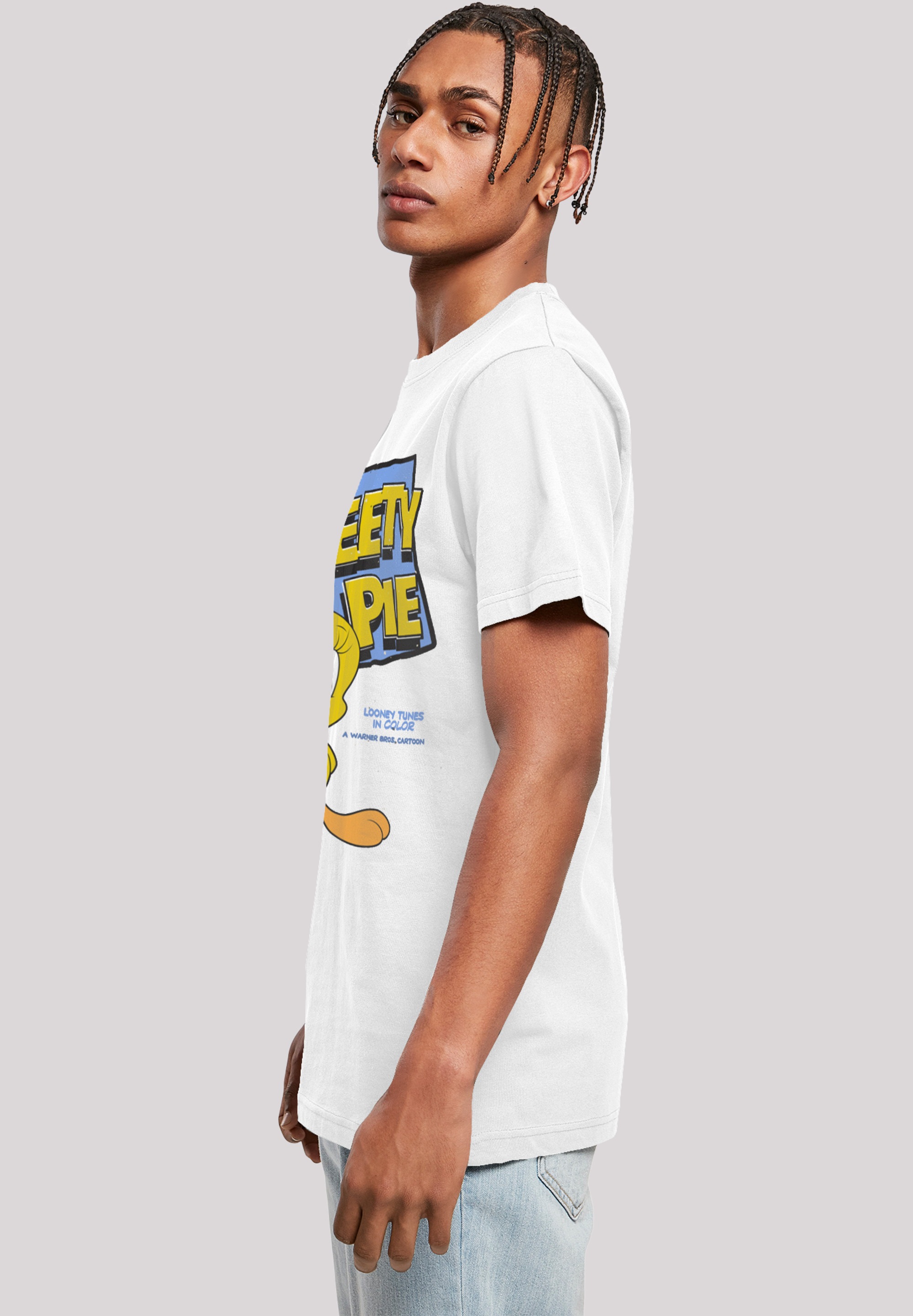 F4NT4STIC T-Shirt »Looney Tunes Classic Tweety Pie«, Herren,Premium Merch,Regular-Fit,Basic,Bedruckt