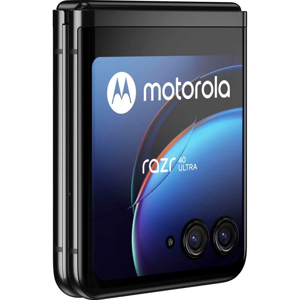 Motorola Smartphone »Motorola razr40 ultra«, Infinite Black, 17,52 cm/6,9 Zoll, 256 GB Speicherplatz, 12 MP Kamera