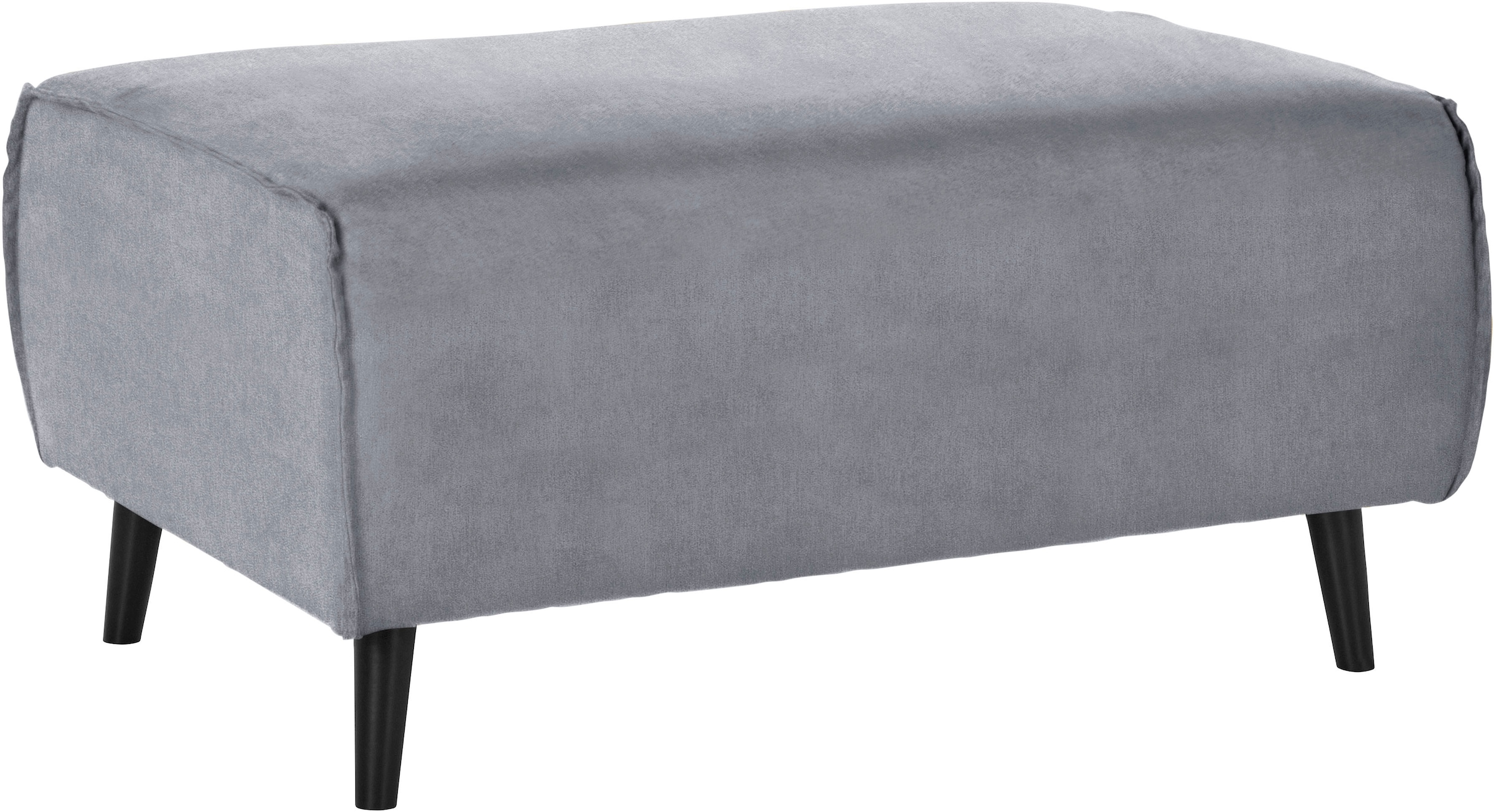DOMO collection Hocker "Amora" mit Federkern, Fußhöhe passend für gängige Saugroboter