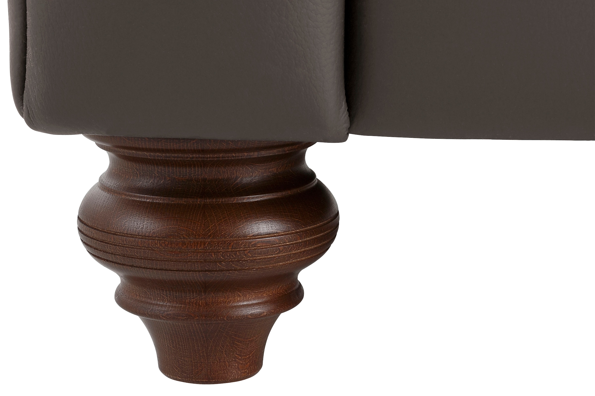 Home affaire Chesterfield-Sofa »Chesterfield Ecksofa, auch in Leder L-Form«, hochwertige Knopfheftung, langer Schenkel links oder rechts wählbar