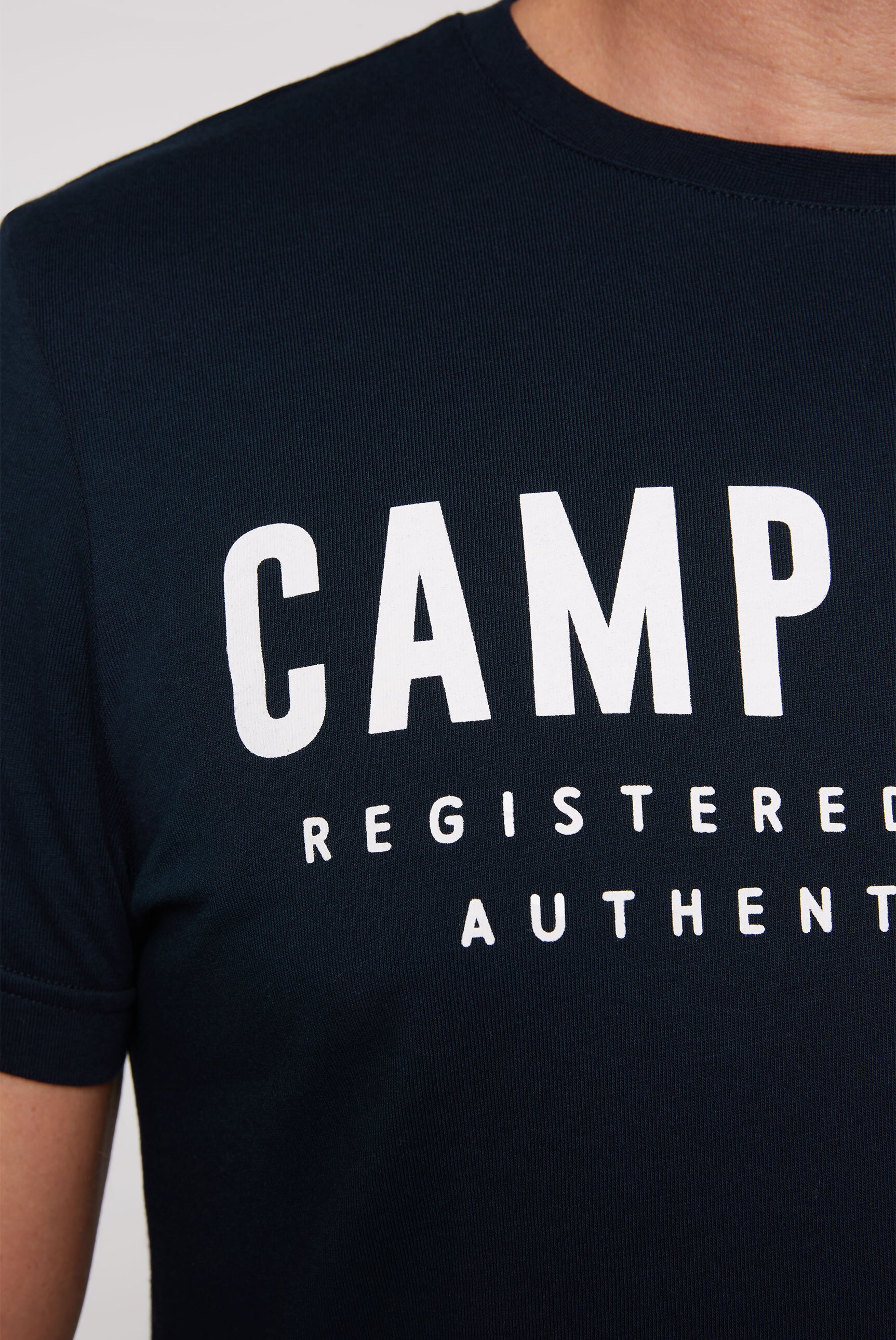CAMP DAVID Rundhalsshirt, aus Baumwolle