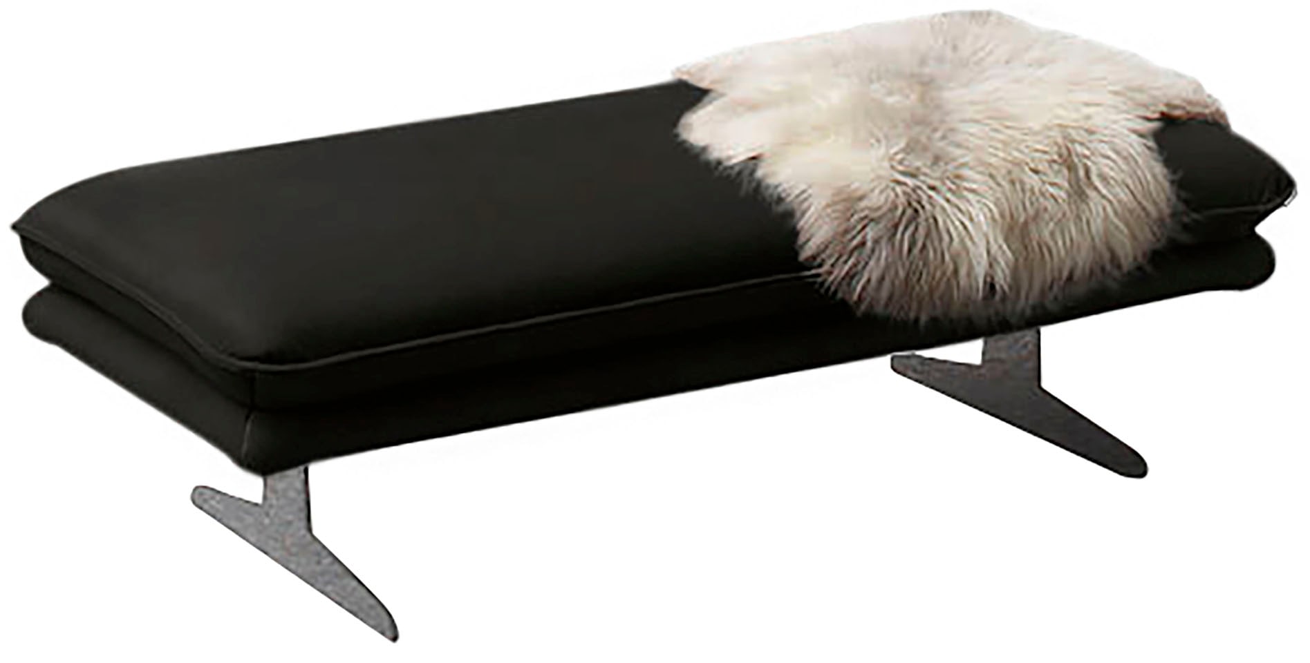 W.SCHILLIG Polsterhocker Füße in Chrom glänzend günstig online kaufen