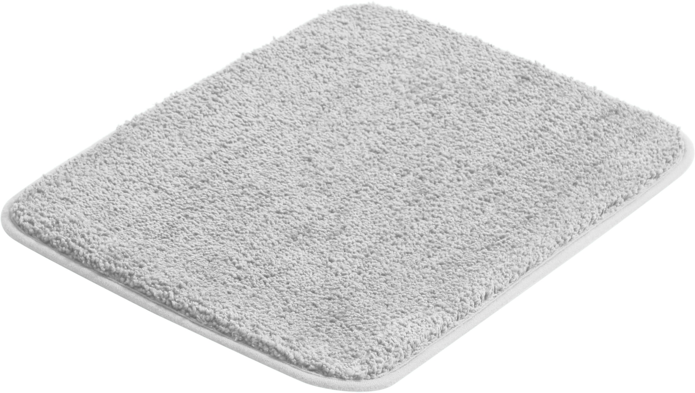 my home Badematte »Regona, Badteppich, Badvorleger, Badezimmer Teppich«, rutschhemmend beschichtet, fußbodenheizungsgeeignet-schnell trocknend-strapazierfähig, Uni Farben, besonders weich, als rechteckig und halbrund erhältlich