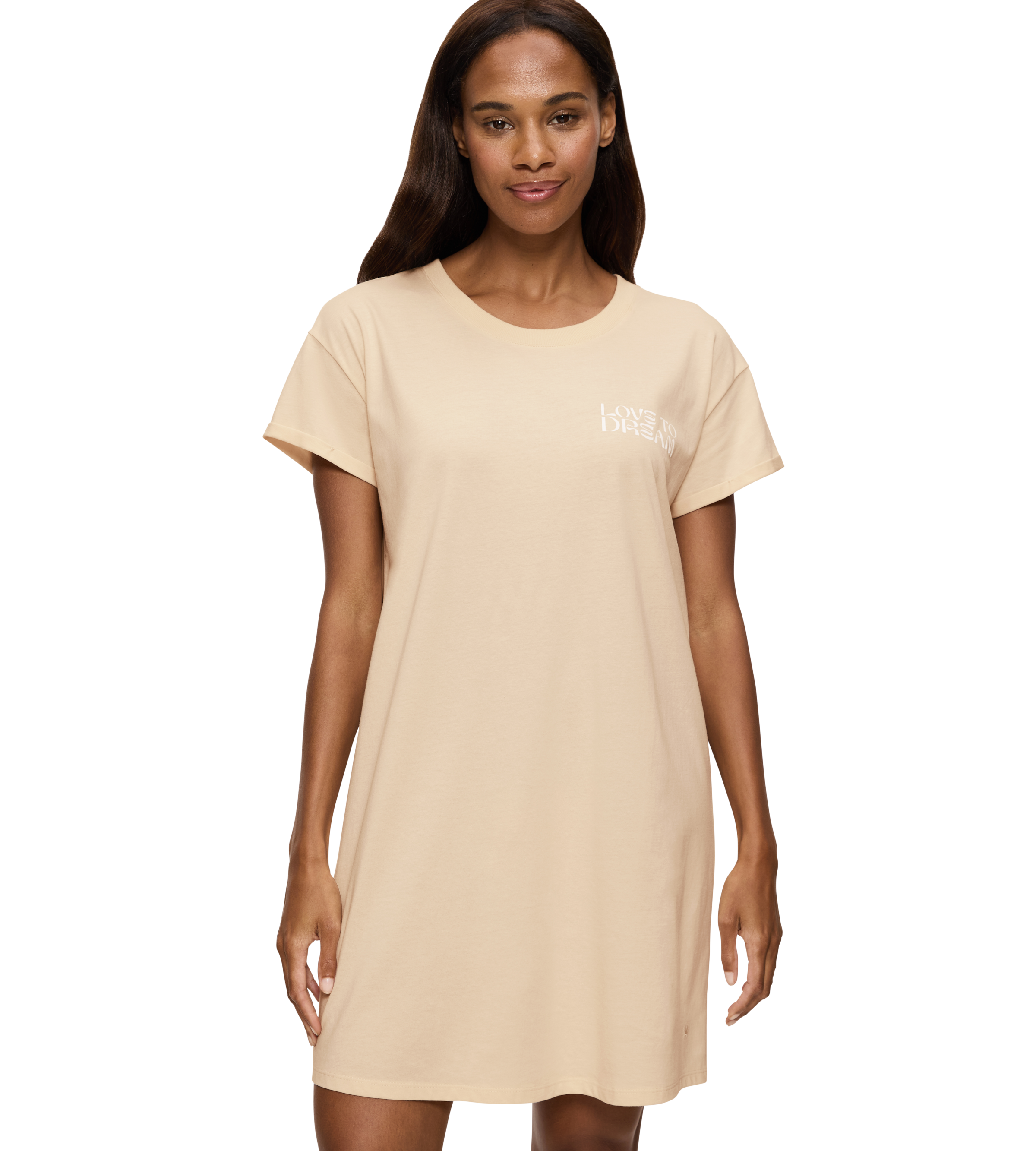 Triumph Nachthemd "Nightdresses NDK X", weich, atmungsaktiv, gerippter Rund günstig online kaufen