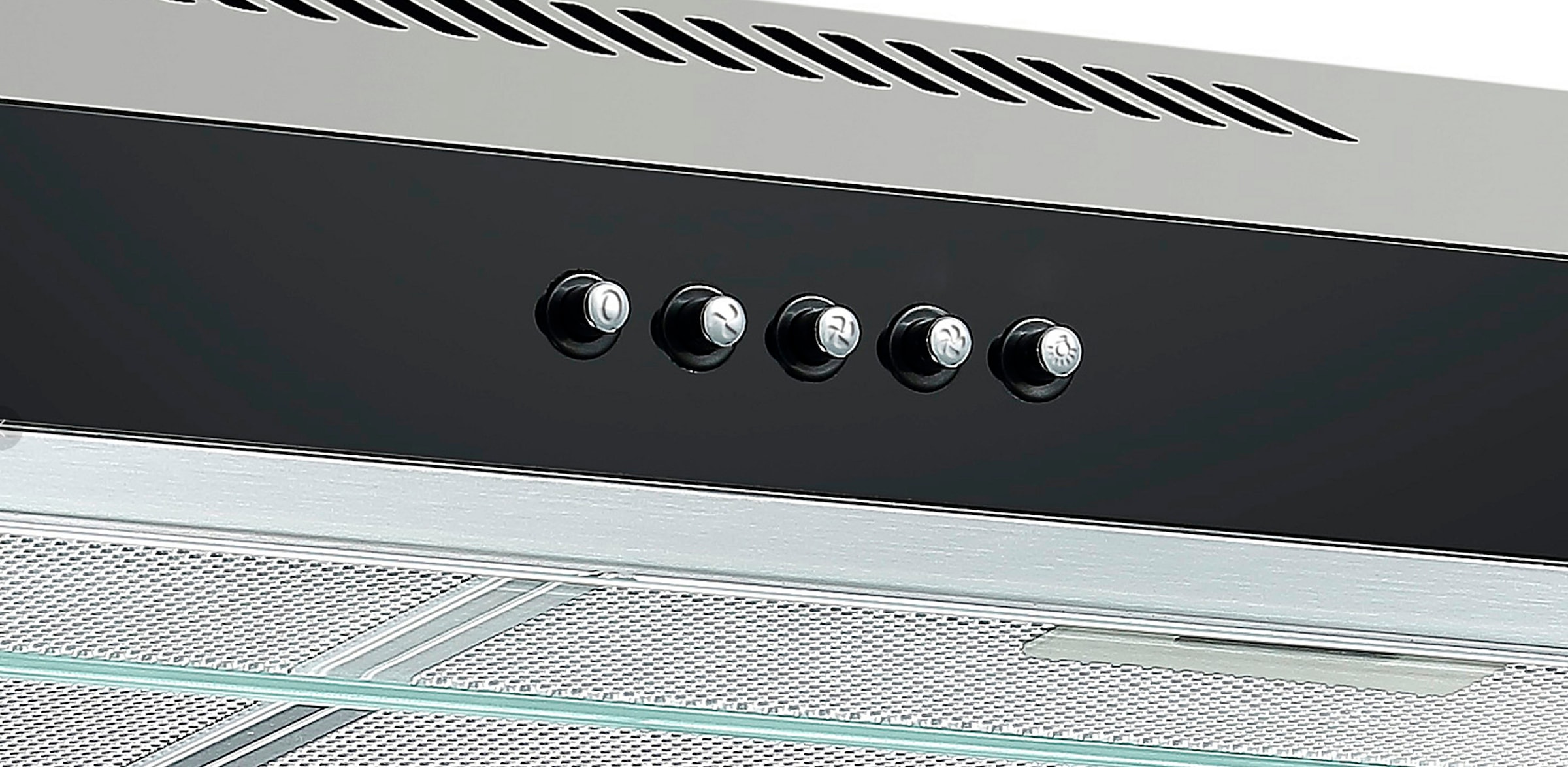 RESPEKTA Unterbauhaube »CH 16060 SGB«, 60 cm, 3 Leistungsstufen, LED-Beleuchtung, Ab- und Umluftfähig