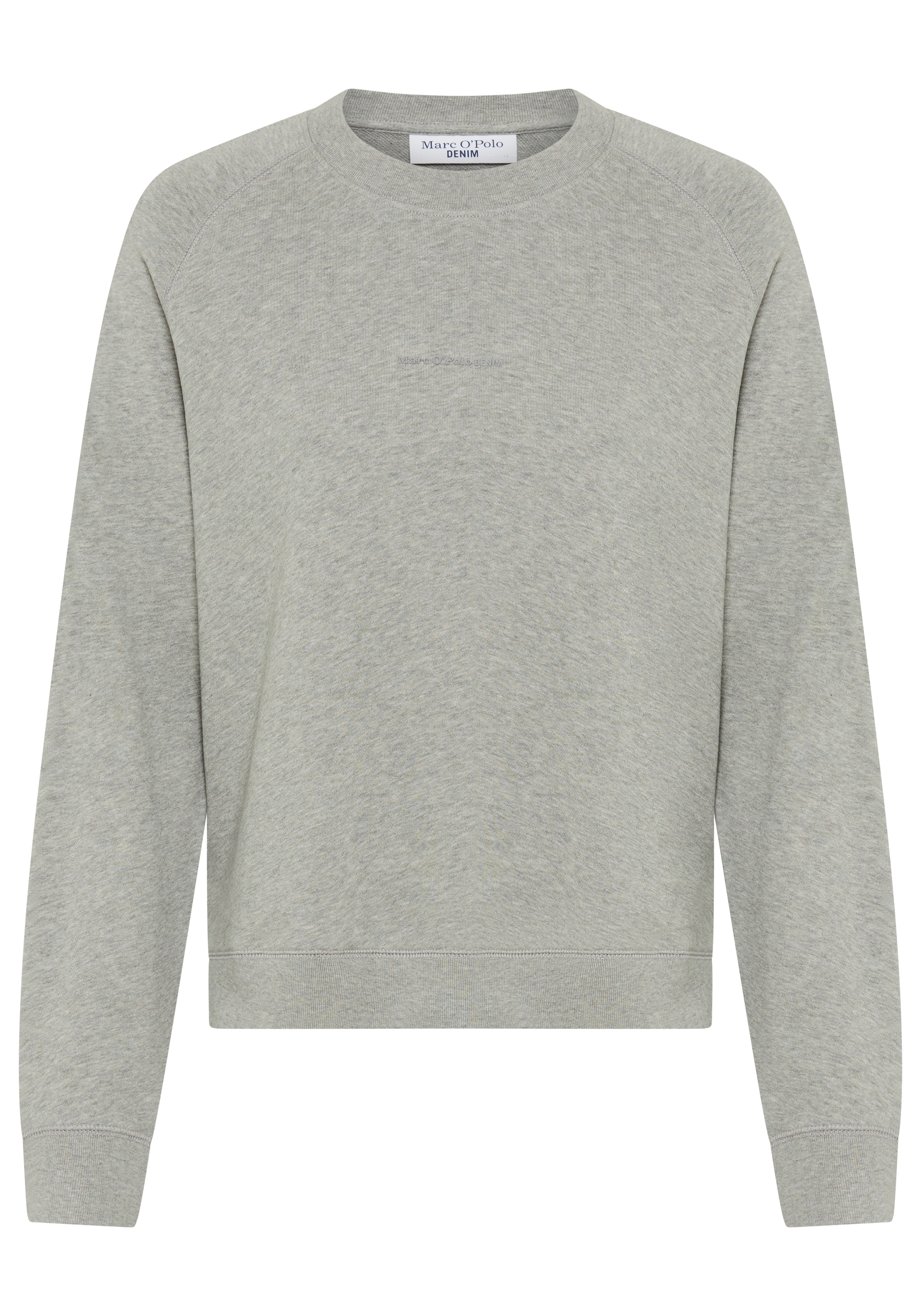 Marc OPolo DENIM Sweatshirt, Bio-Baumwolle, Logo-Schriftzug, Rundhalsaussch günstig online kaufen