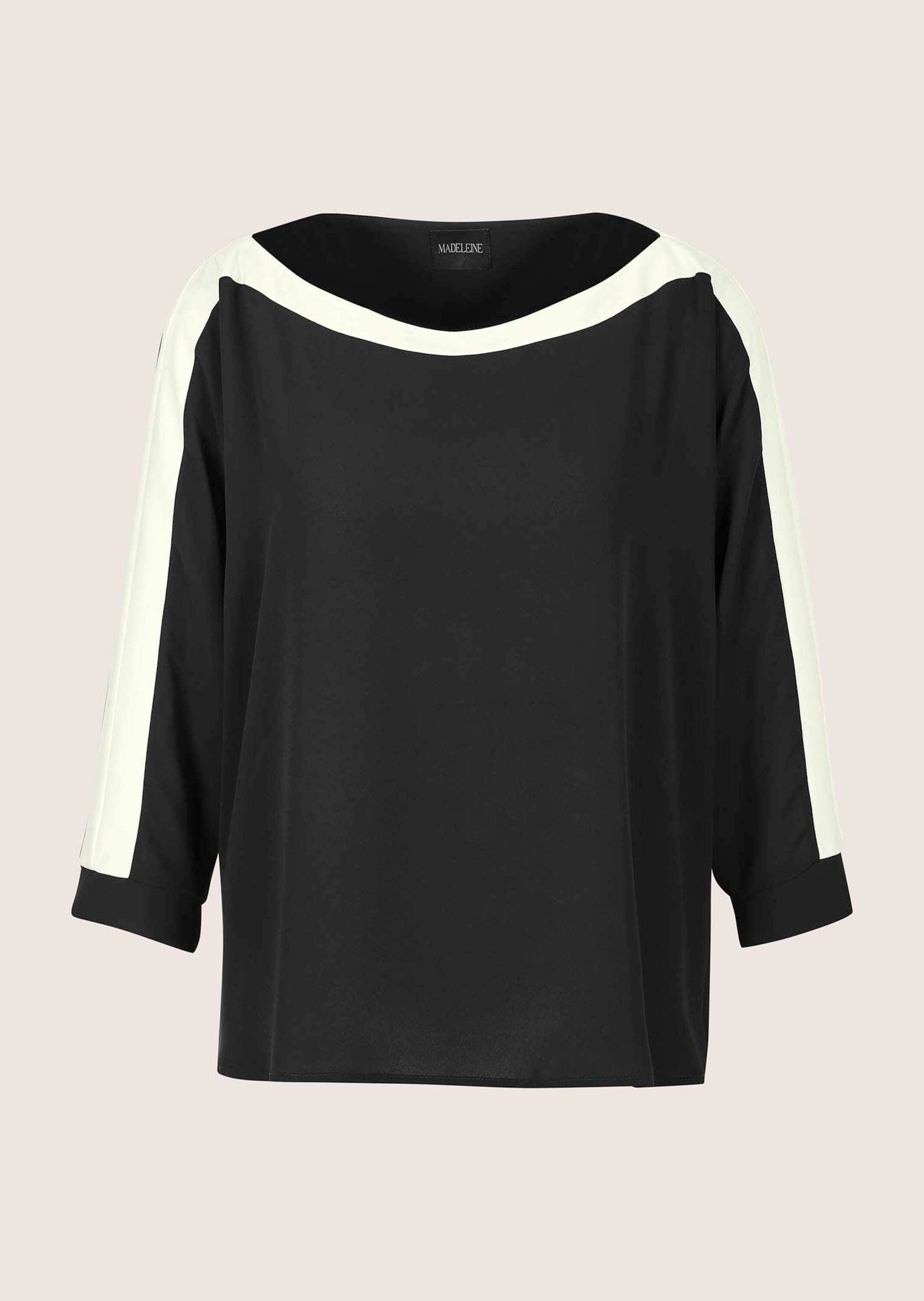 MADELEINE Langarmbluse "Blusenshirt Businessbluse im Colour Blocking-Stil" günstig online kaufen