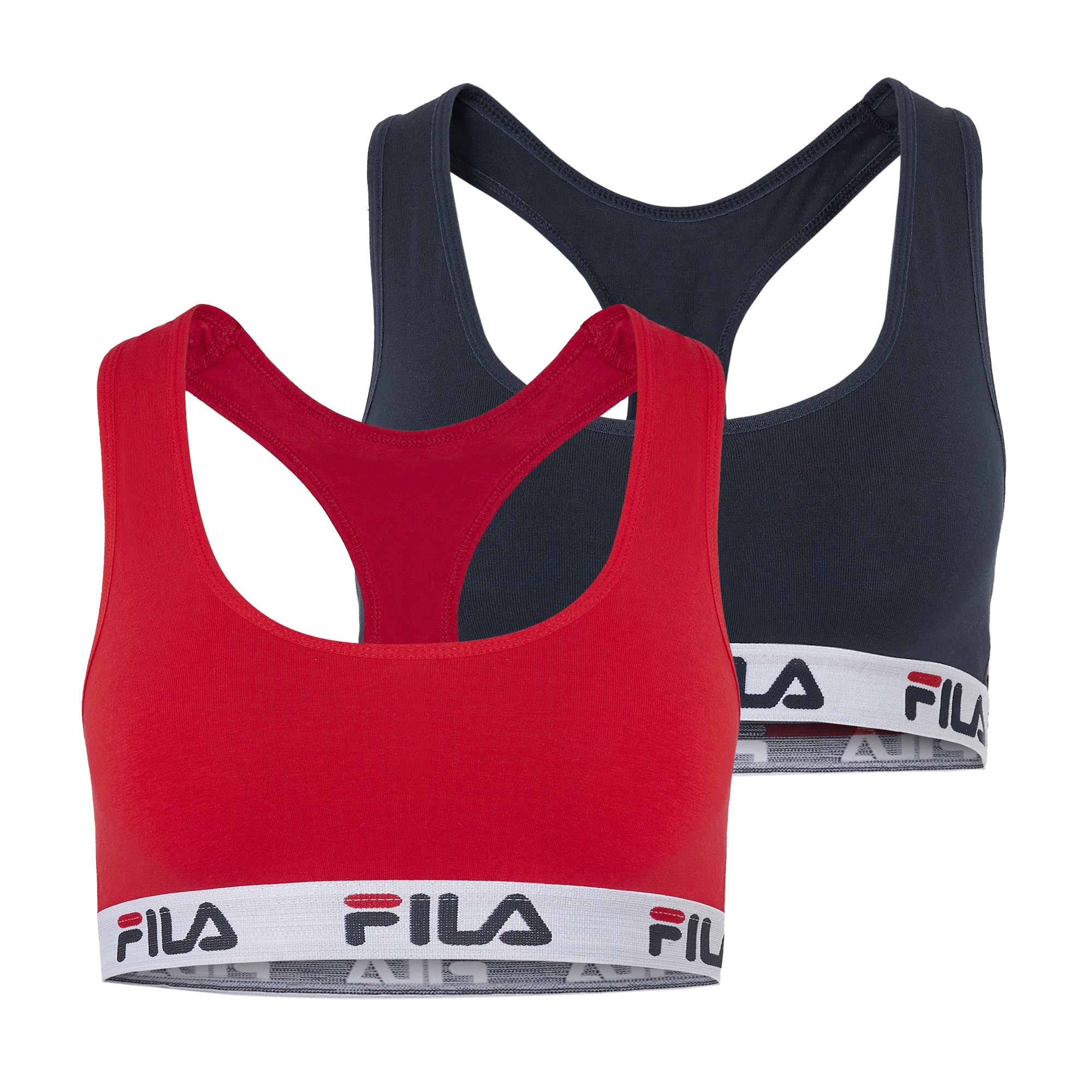Fila Bustier "WOMAN BUSTIER" ohne Polsterung und ohne Bügel, Racerbackrücken