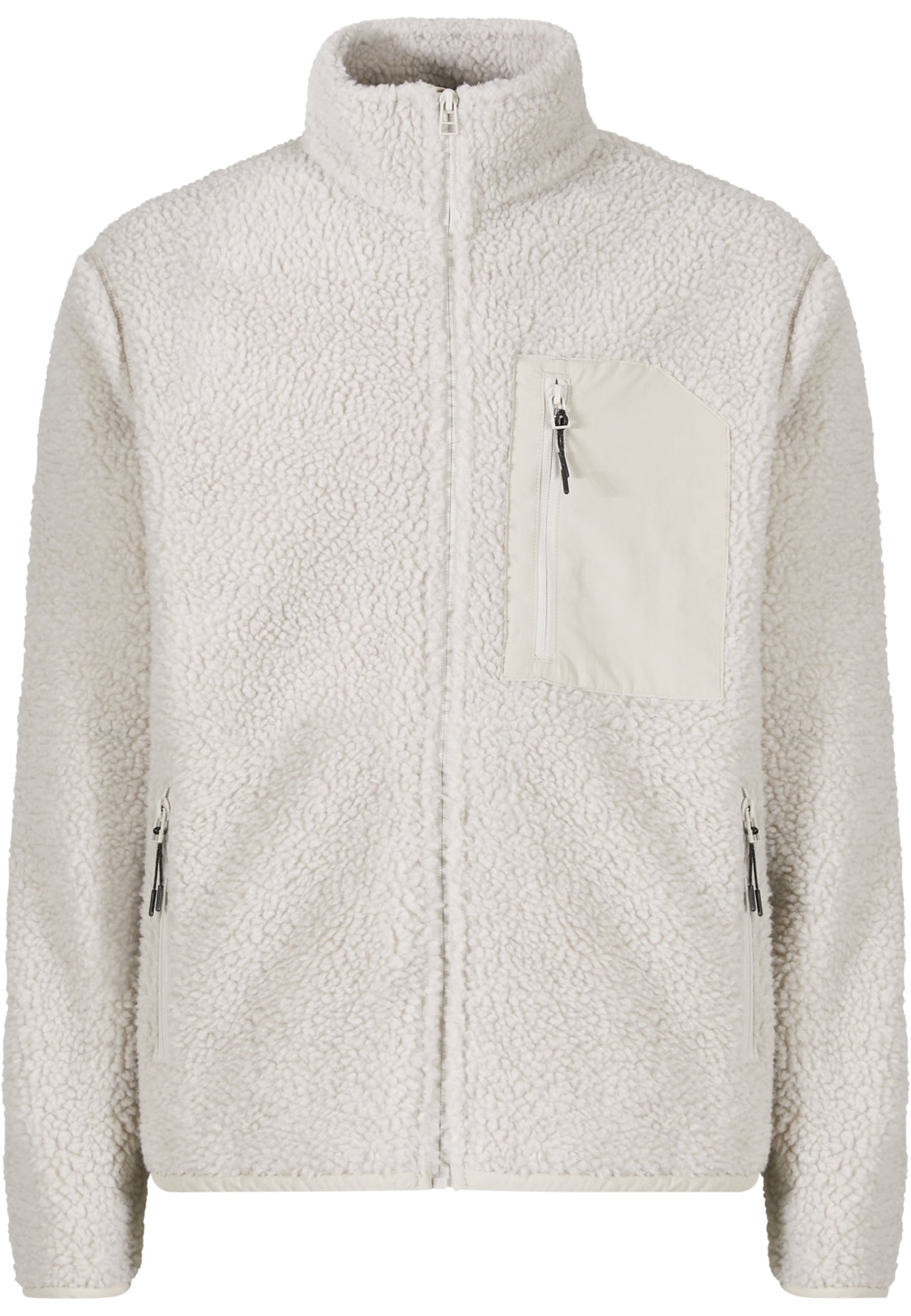 Another Cotton Lab Allwetterjacke "Another Cotton Lab Sherpa Jacket" 1 Stk. tlg. ohne Kapuze