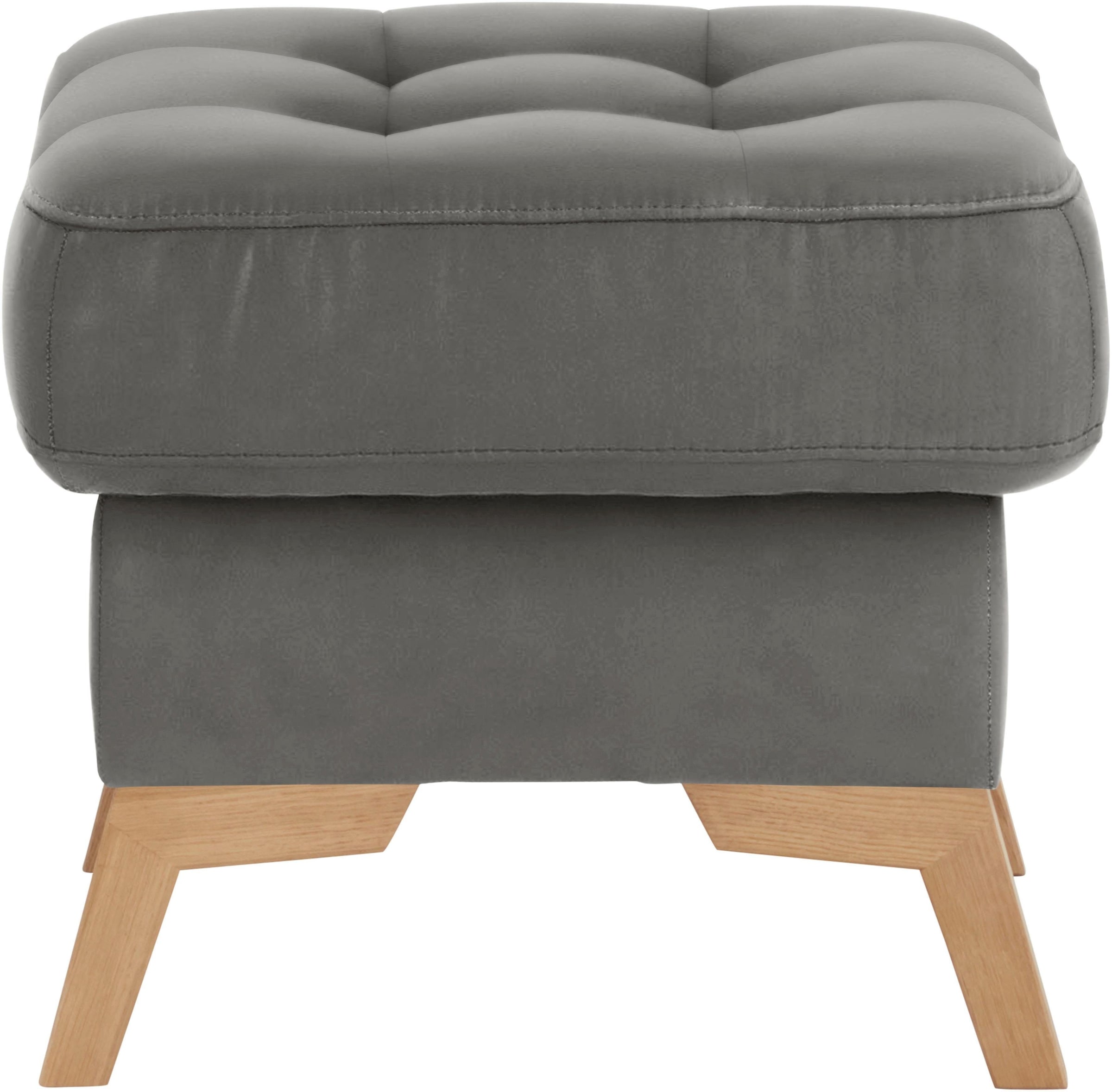 exxpo - sofa fashion Hocker »Fiord kompakt und bequem, tolle Verarbeitungsdetails«