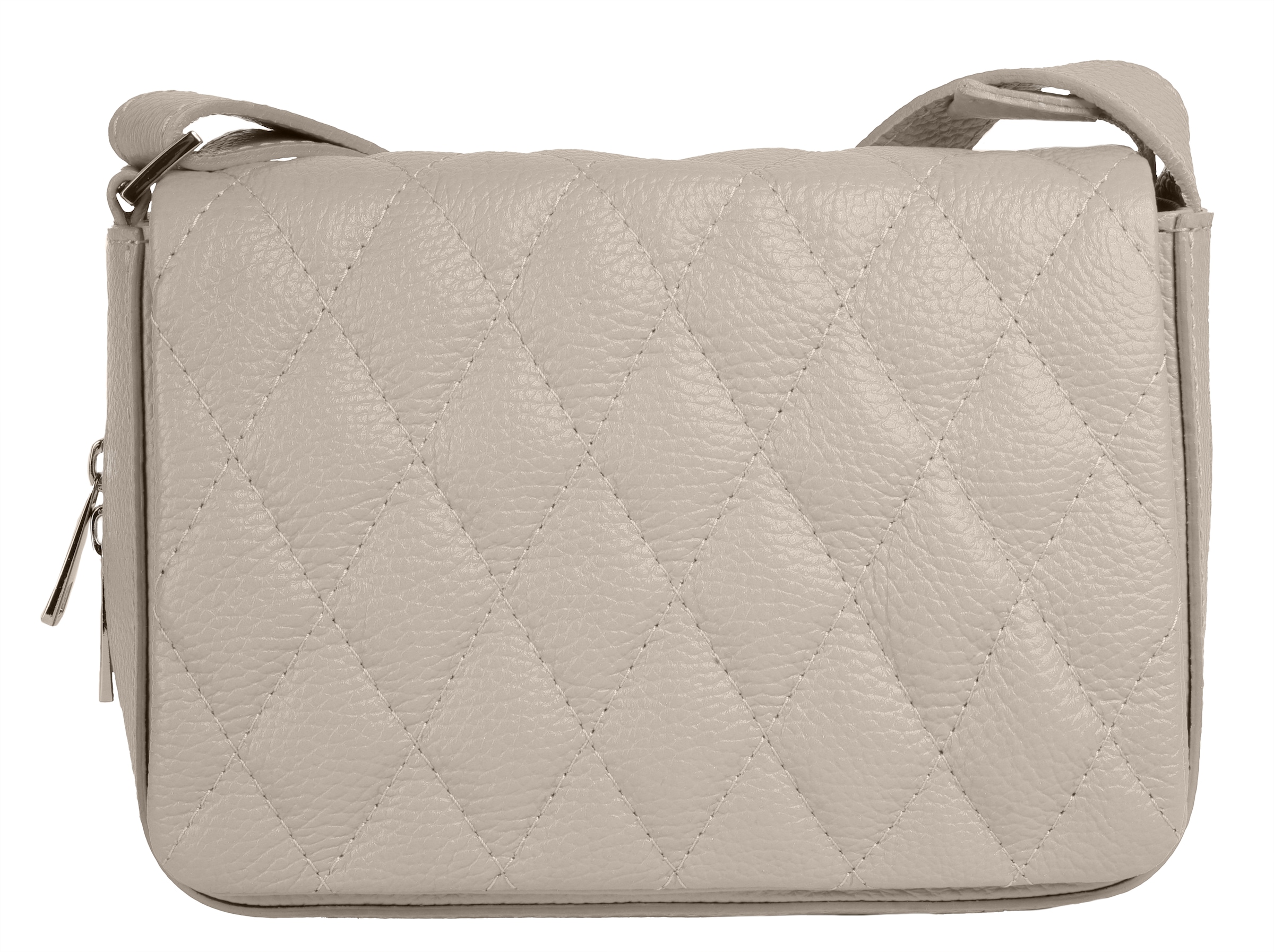Cluty Henkeltasche, echt Leder, Made in Italy