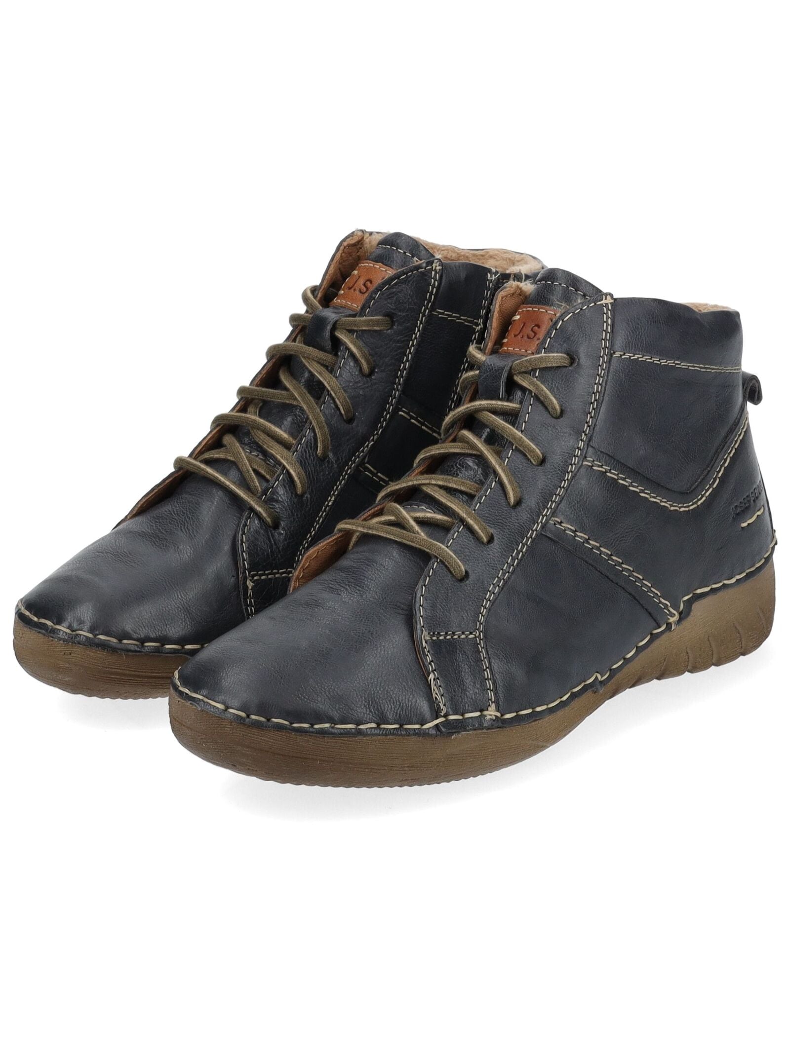 Josef Seibel Schnürstiefelette »Josef Seibel Stiefelette Leder«