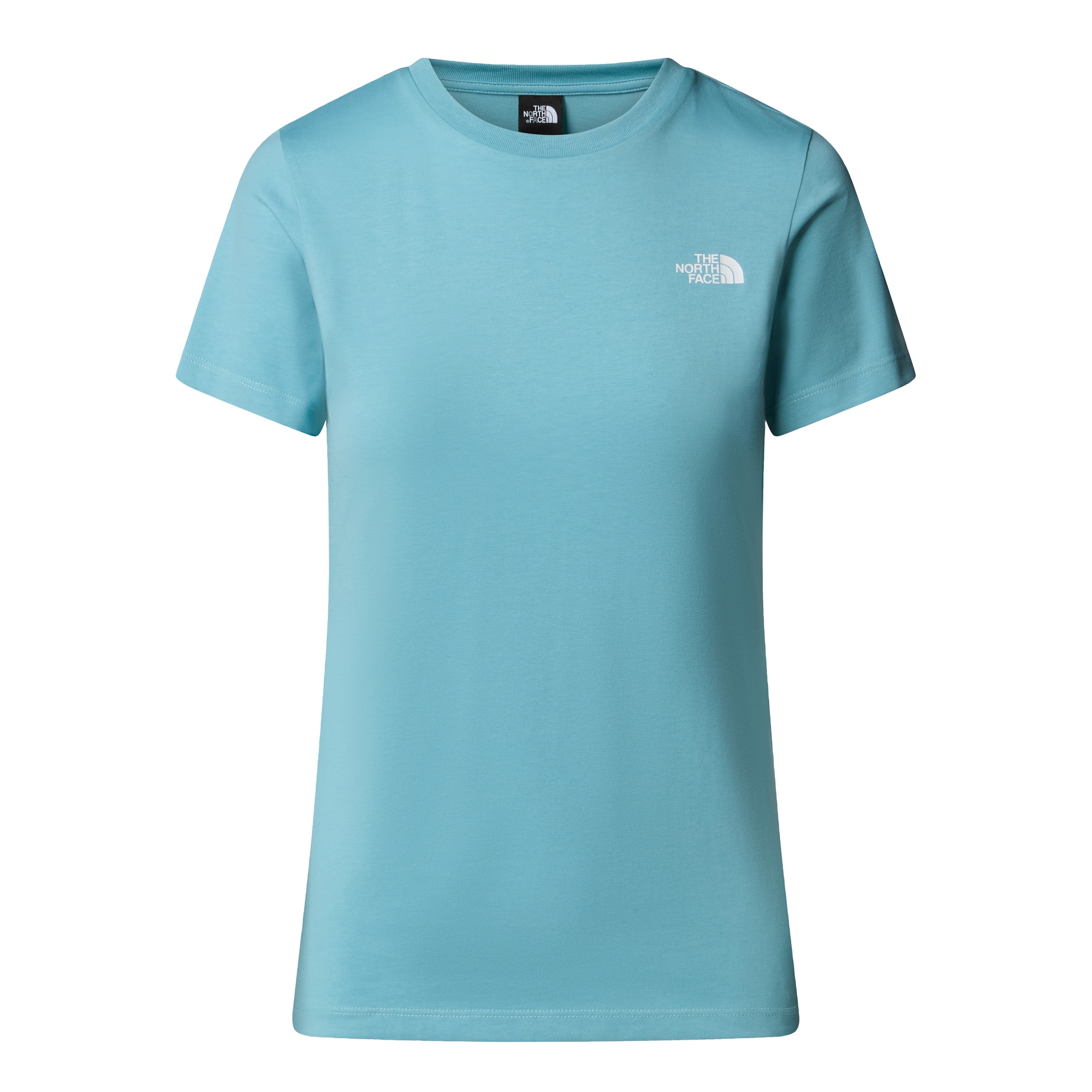 The North Face T-Shirt »W S/S SIMPLE DOME SLIM TEE«, (1 tlg.)