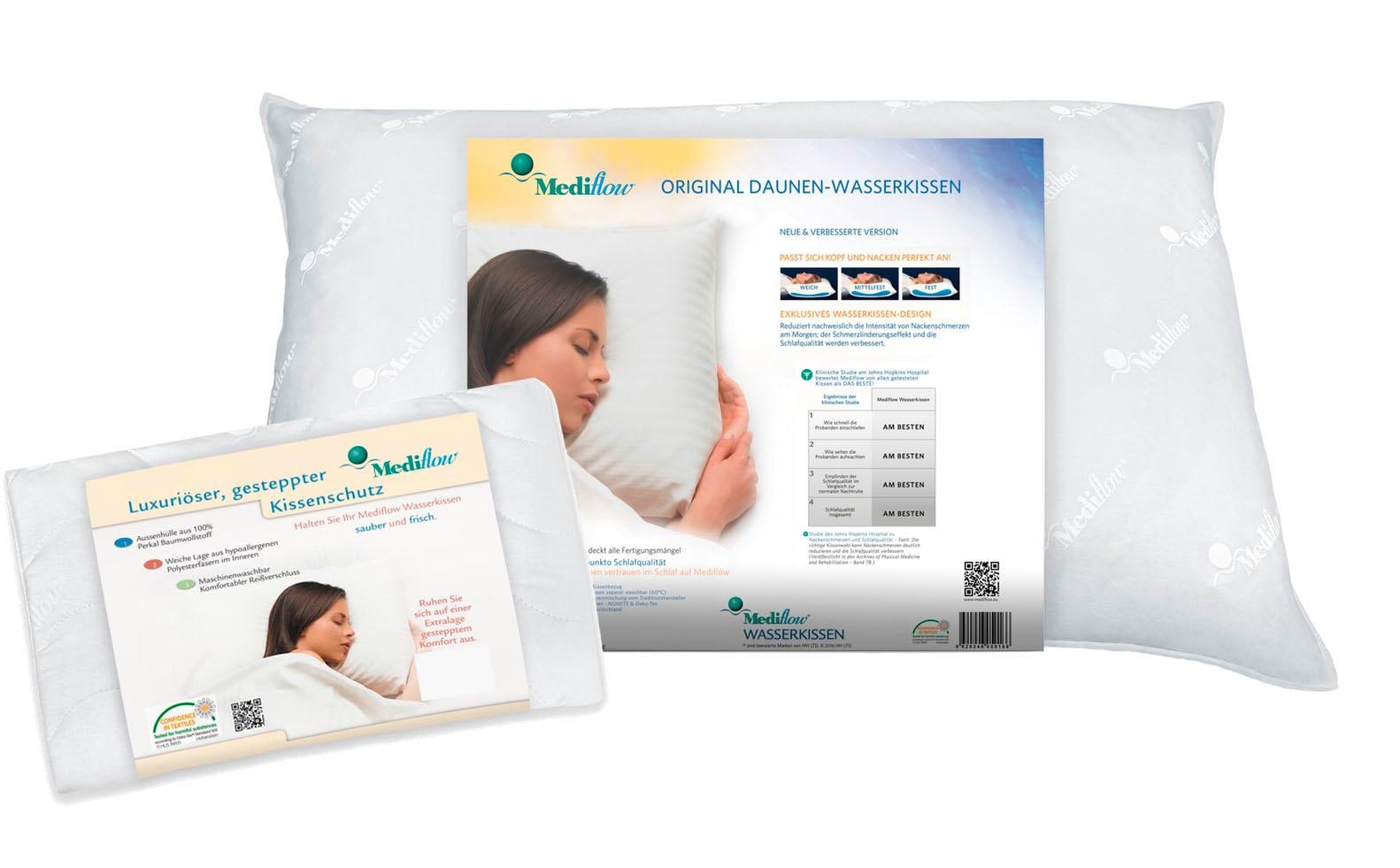 Mediflow Wasserkissen "Mediflow Kombipack - Original Wasserkissen + Luxus-S günstig online kaufen