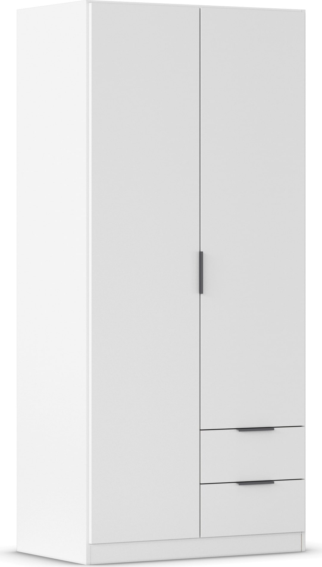 rauch Kleiderschrank "Drehtürenschrank Schrank Garderobe Ankleide Schlafzimmer LAGOA" 3 verschiedene Ausstattungen BASIC/CLASSIC/PREMIUM (inkl. SOFT-CLOSE), mit geräumigen Schubladen, optional mit Aufsatz MADE IN GERMANY