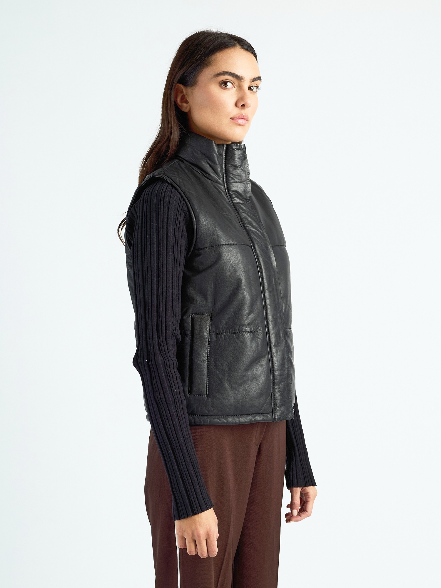 Maze Lederweste »42023009«