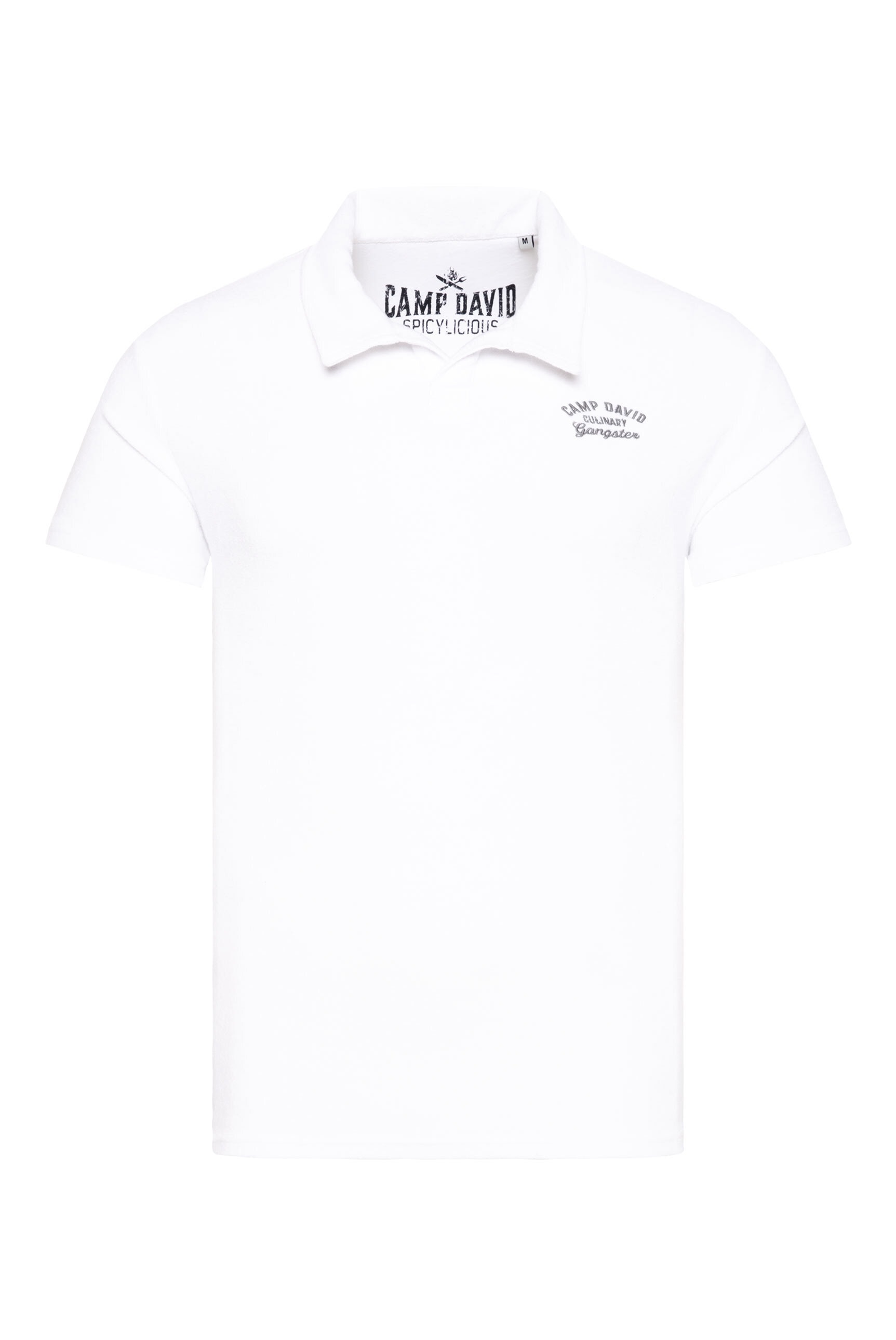 CAMP DAVID Poloshirt, mit Stickerei