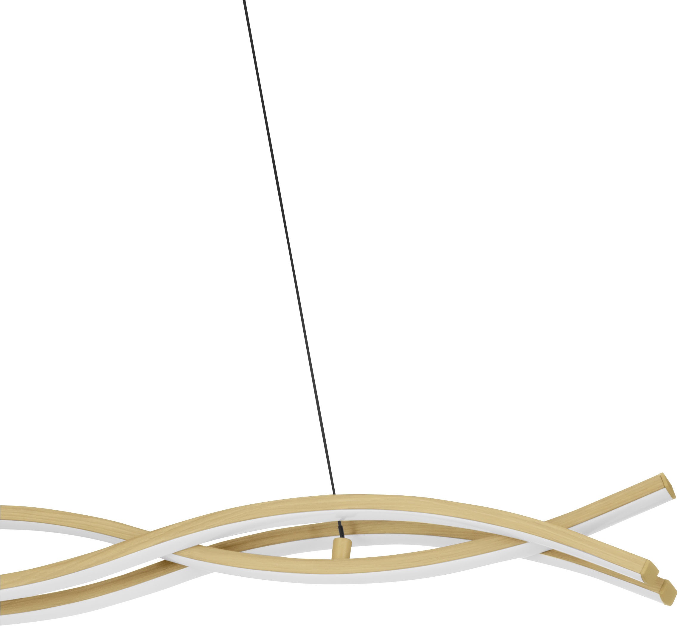 EGLO Hängeleuchte »LASANA 4 Pendellampe - Stahl, Alu - LED - 35W - IP20« LED-Modul 1 Stk. Warmweiß