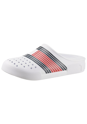 Clog »COMFORTABLE EVA HILFIGER MULE«, mit luftiger Lochung