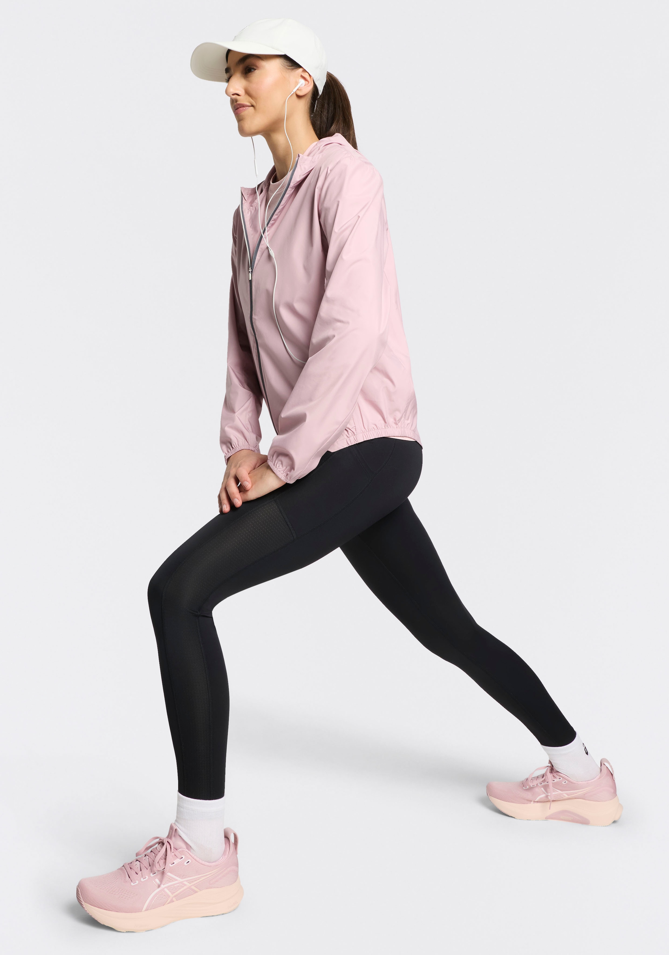 Asics Laufjacke »ASICS CORE JACKET« mit Kapuze Übergangsjacke