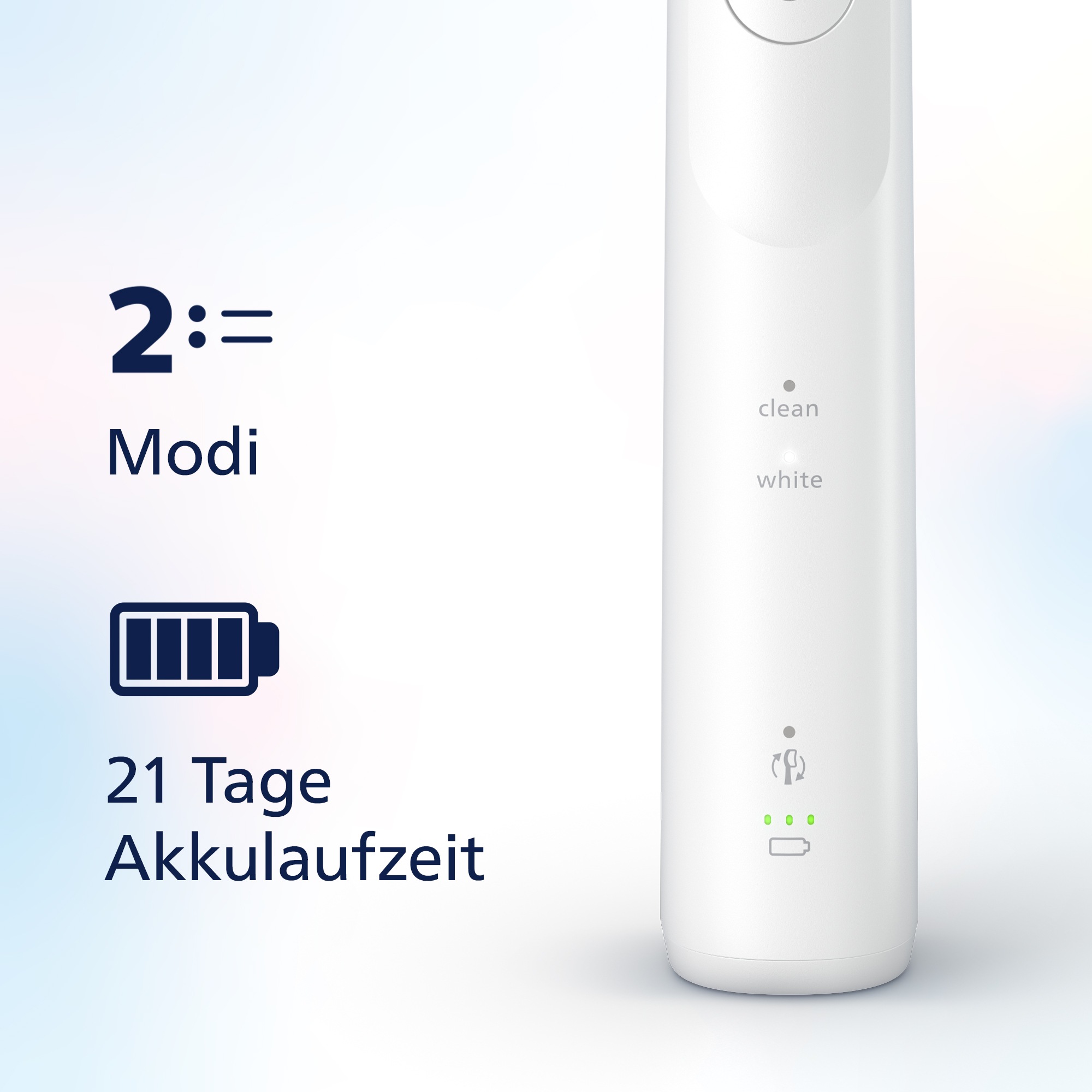 Philips Sonicare Elektrische Zahnbürste »Series 5500 HX7119/02«, 2 St. Aufsteckbürsten, mit Andruckkontrolle, 2 Putzeinstellungen, inkl. Reiseetui
