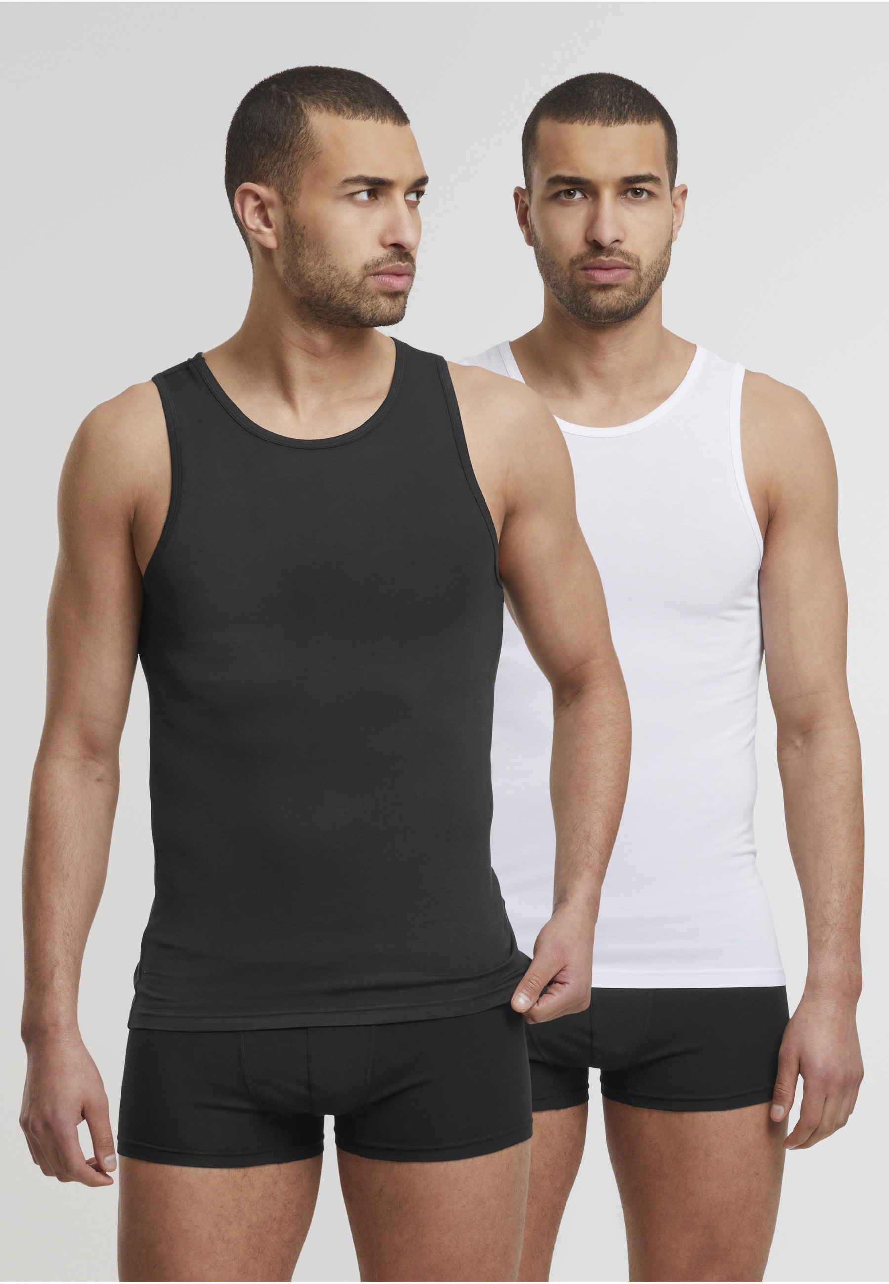 URBAN CLASSICS Achseltop »Urban Classics Bamboo Basic Tank Top 2-Pack«