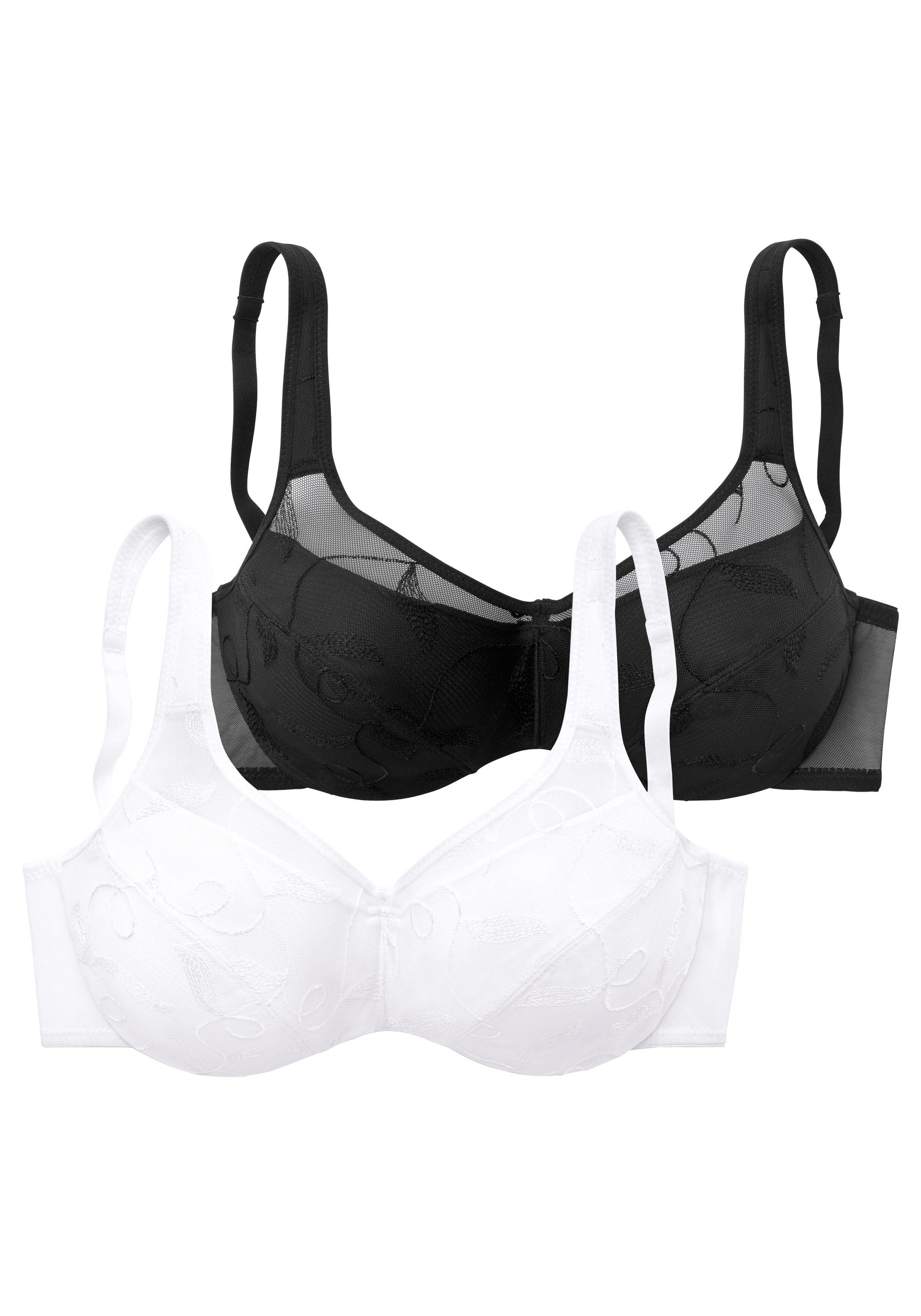 petite fleur Minimizer-BH Packung, 2 Stück, mit Bügel und schöner Stickerei günstig online kaufen
