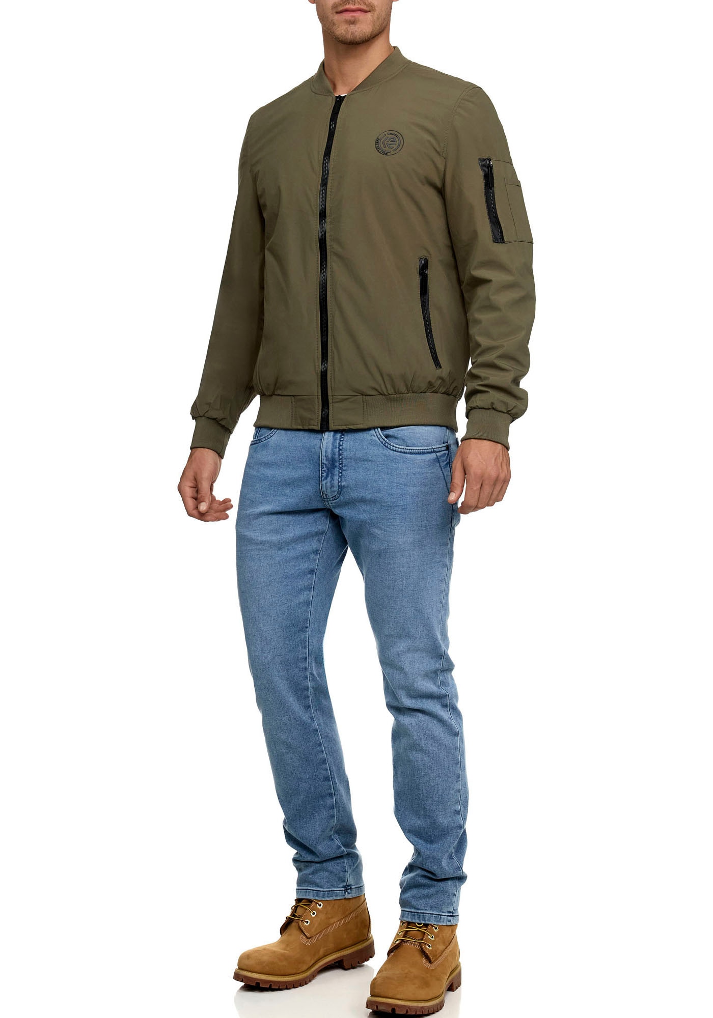 Indicode Blouson »INBerto«, ohne Kapuze