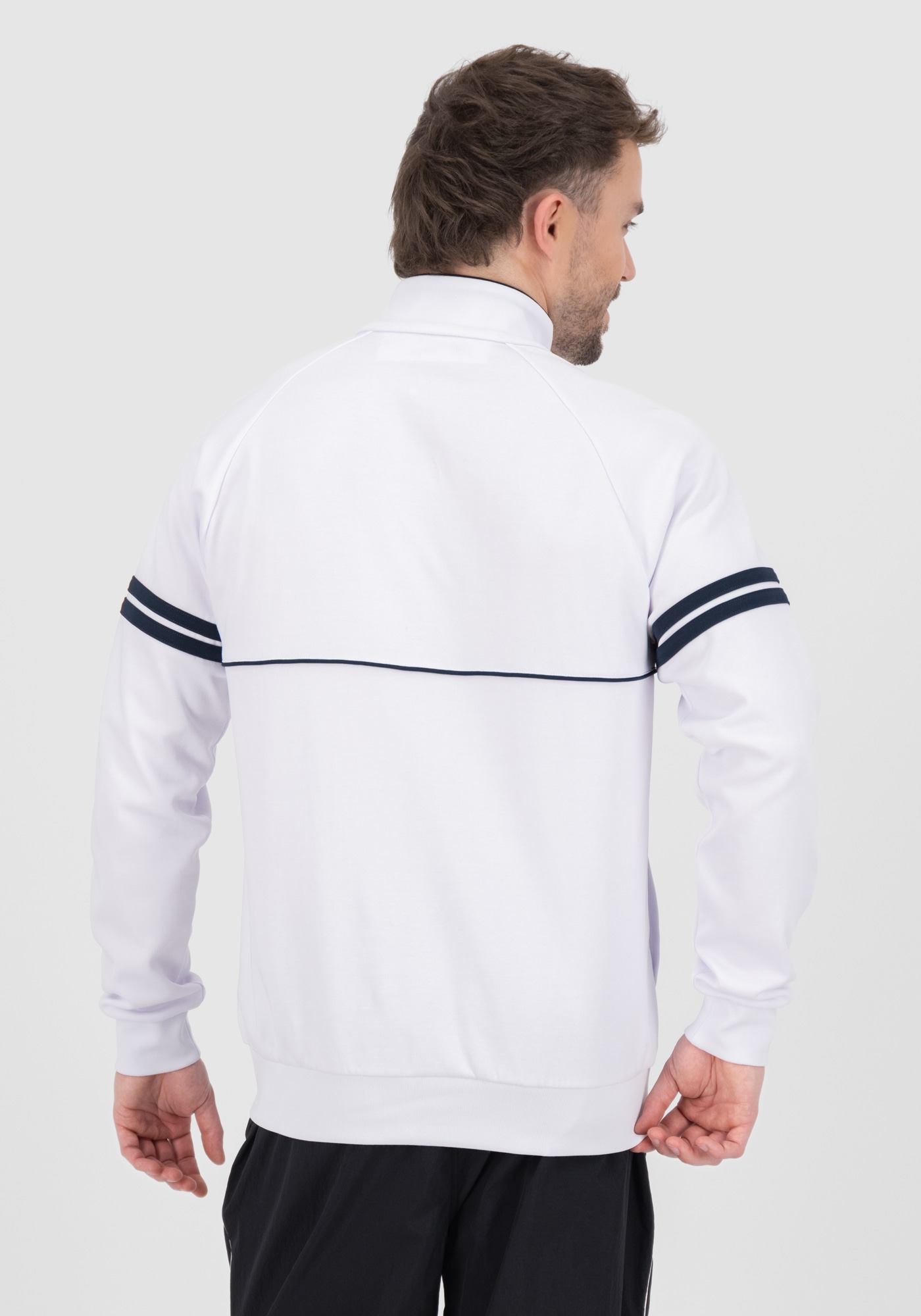 Sergio Tacchini Trainingsjacke »ORION DAVIS TT Herren«, ohne Kapuze, Trainingsjacke Herren, leichte Jacke, Retro, Sportjacke, Outdoor, Sale