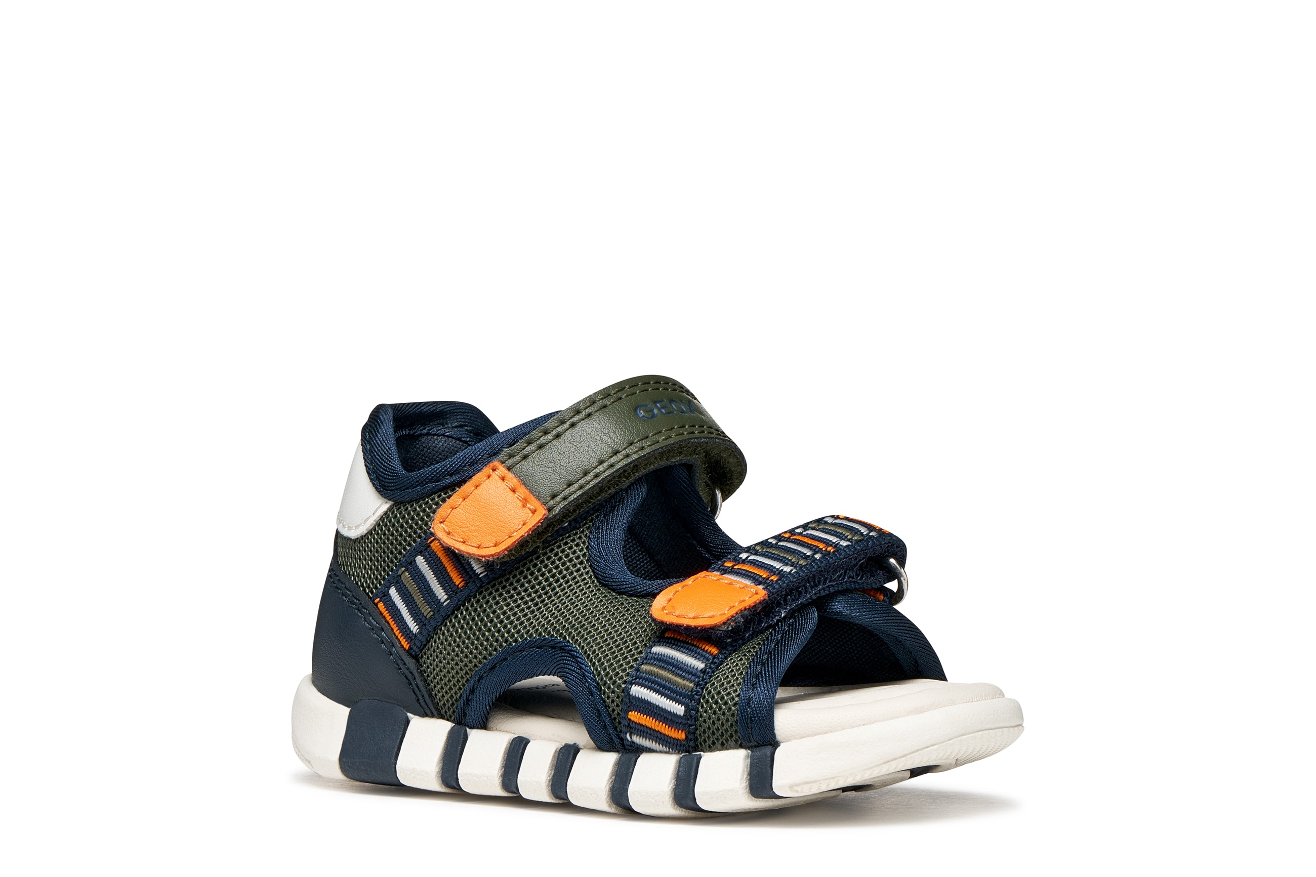 Geox Lauflernschuh "B SANDAL IUPIDOO BOY" Babyschuh mit Klettverschluss, Größenschablone zum Download