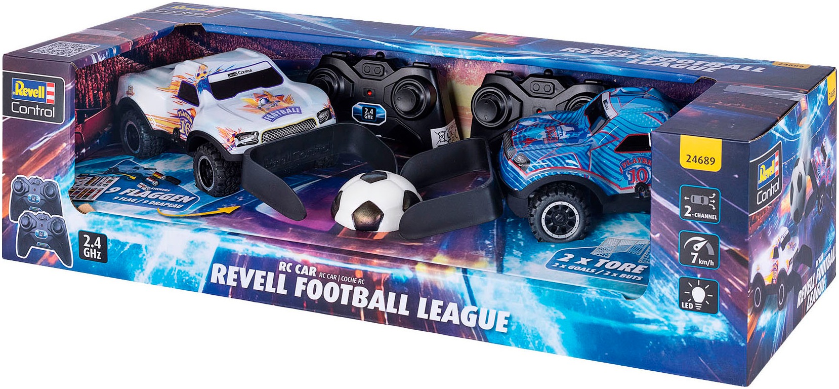Revell® RC-Auto »Revell® control, Football League, 2,4 GHz«, mit LED-Licht