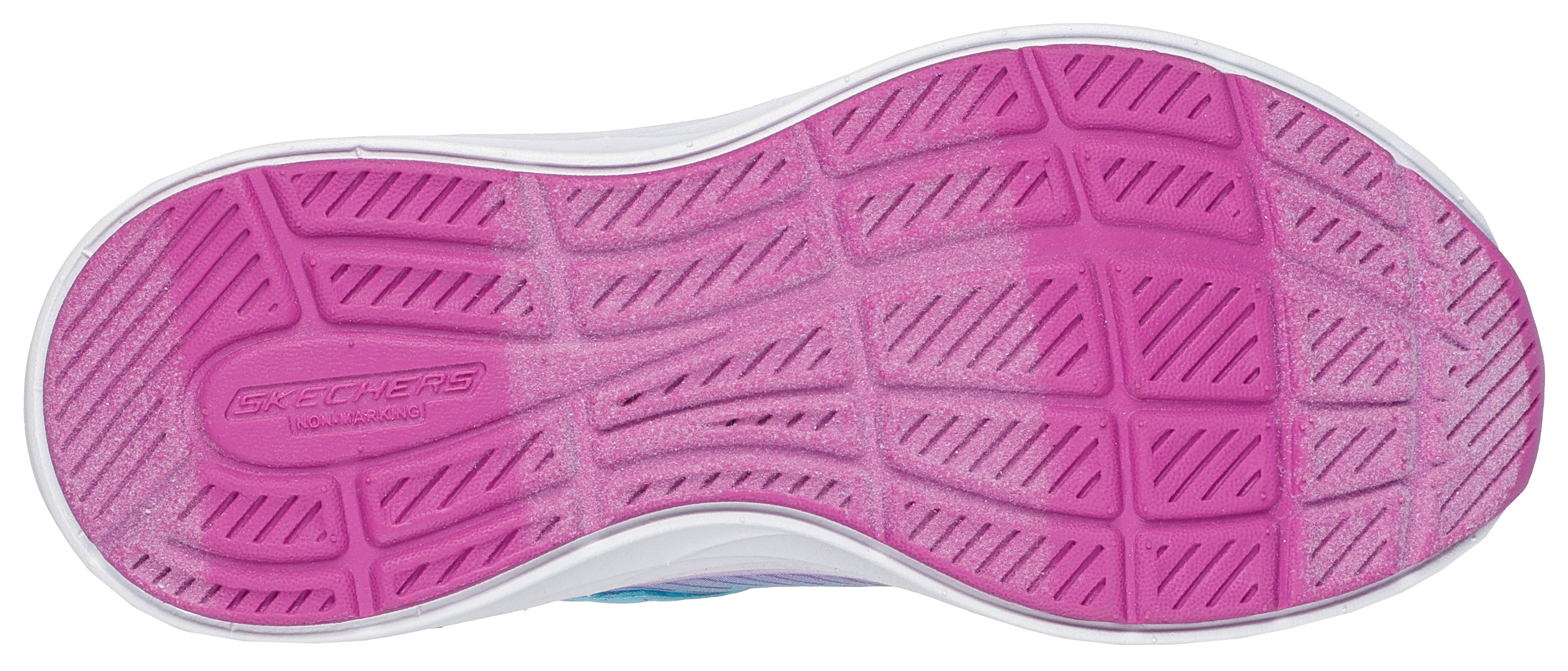 Thumbnail - Skechers Sneaker "GO-RUN ACCELERATE", Sneaker mit Klettverschluss, Glitzer, Größenschablone zum Download