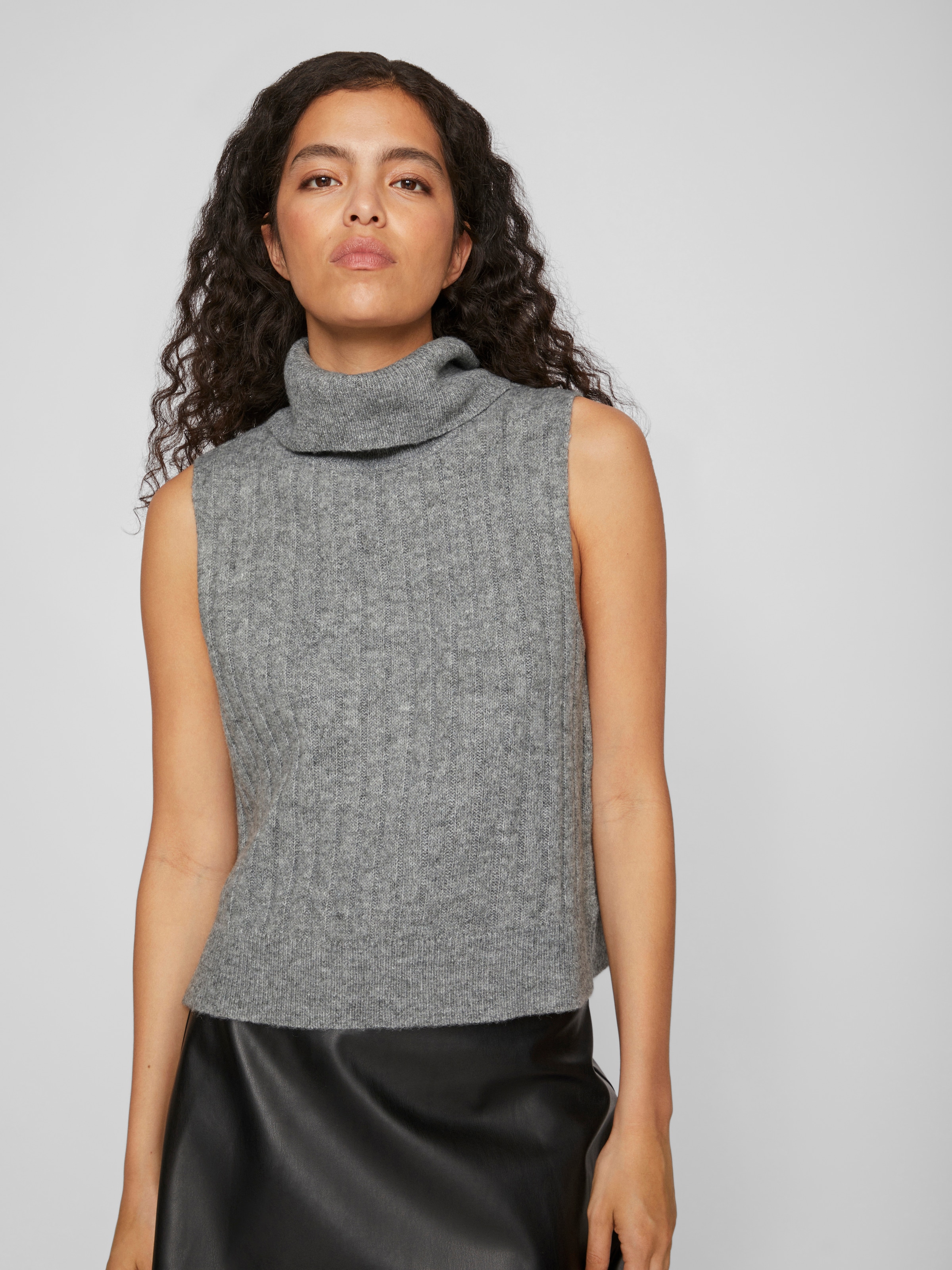 Pullunder »VIBELUNA HIGH NECK S/L KNIT VEST-NOOS«